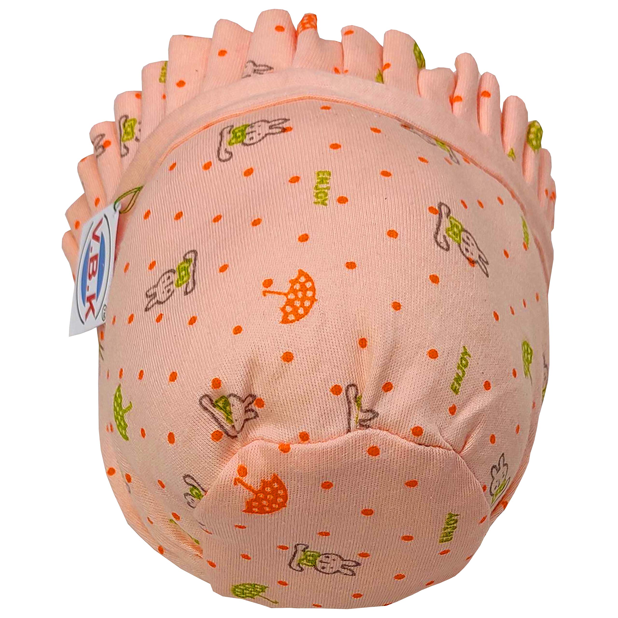 V.B.K Baby Boy & Girl Cotton Cap Hat Set (3-Pack) - Soft & Breathable for Newborns & Infants - Perfect for Outdoors, Photos & Everyday Use