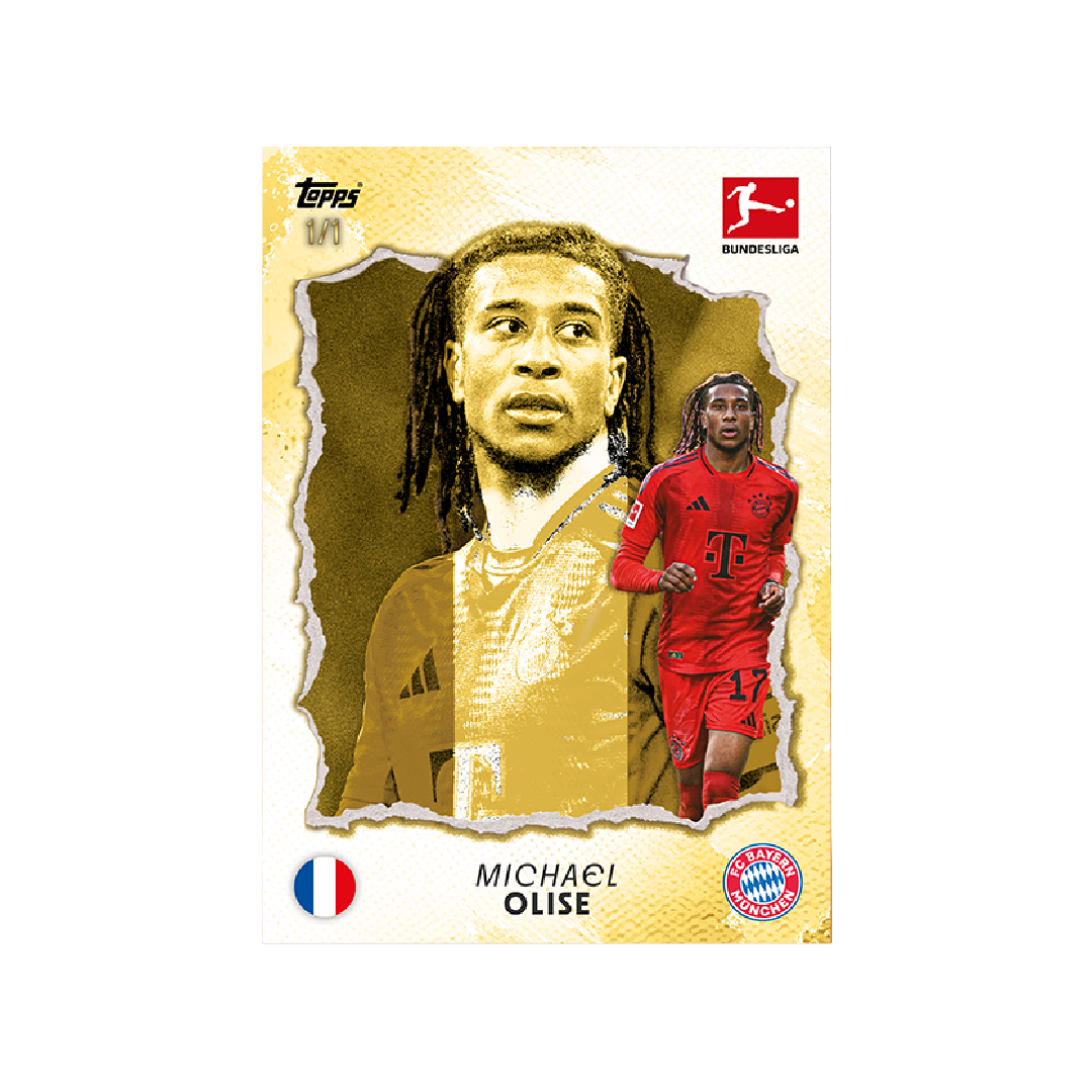 Topps Bundesliga International Stars 2024/25 Soccer Trading Cards - Collectible Football Player Cards for Fans & Collectors - Perfect for Trading, Gifting, and Display