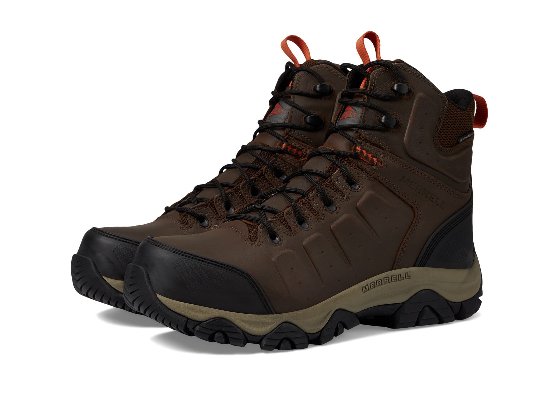Merrell Men's Phaserbound 2 Mid Waterproof Hiking Boots with Carbon Fiber Support - Perfect for Outdoor Adventures & Trail Running