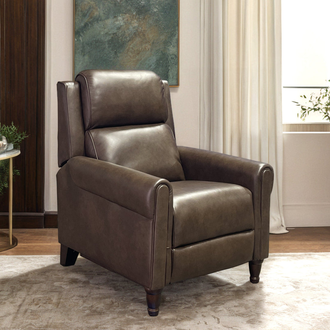 Premium Preston Leather Power Lift Recliner Chair with High Leg Design - Perfect for Elderly, Living Room, Home Theater & Relaxation