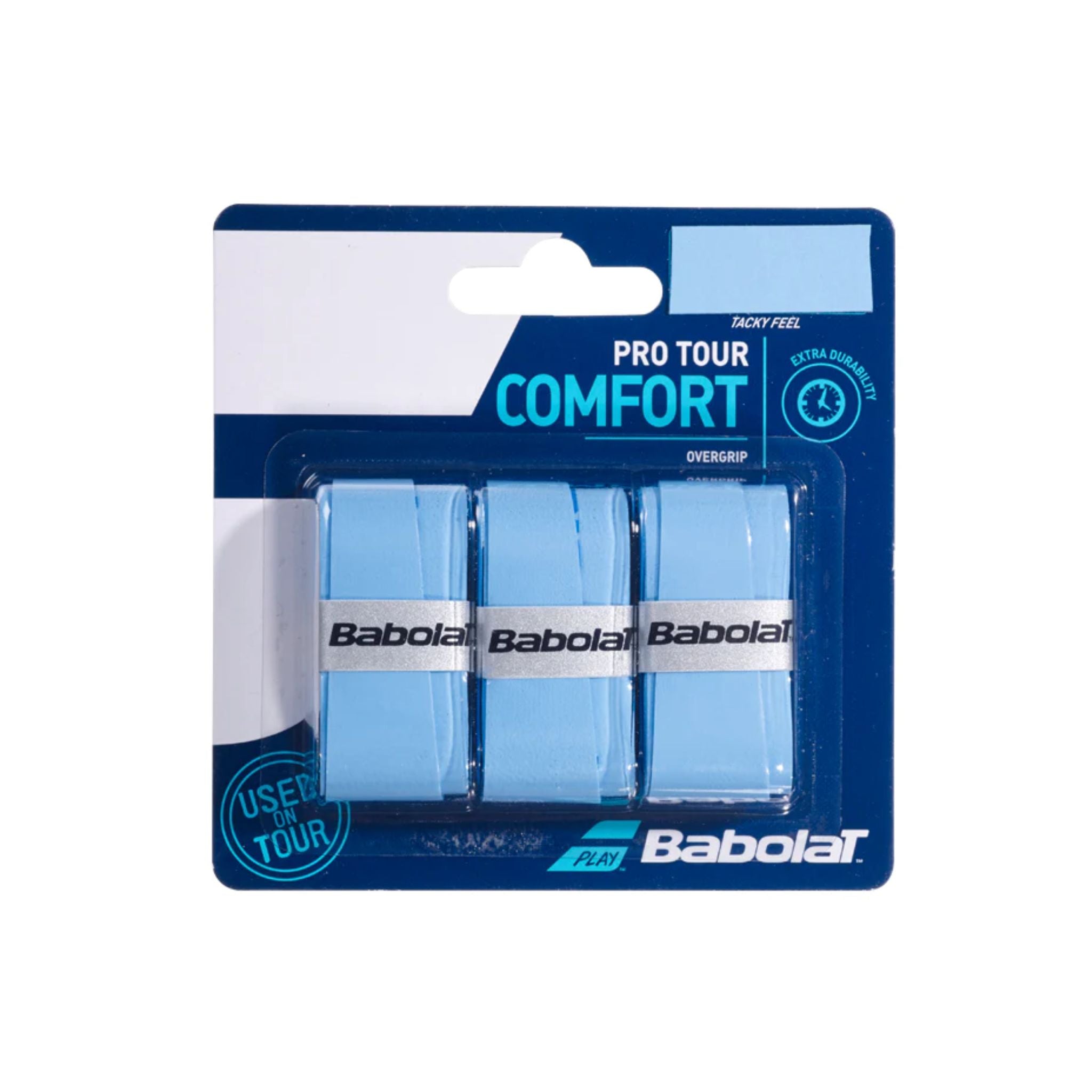 Babolat Pro Tour Overgrip - Premium Tennis Grip Tape for Enhanced Control & Sweat Absorption | Perfect for Tennis, Pickleball & Racquetball Players