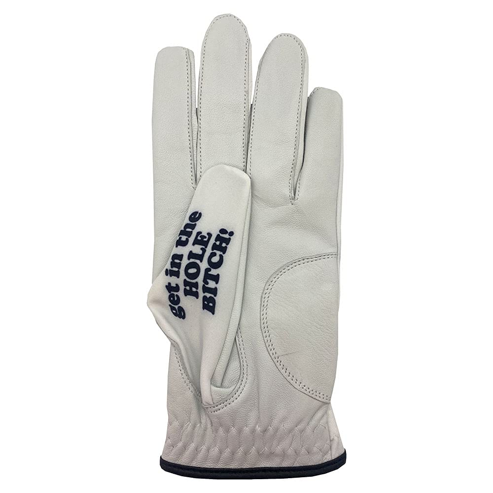 Premium Men's Golf Gloves - Comfortable & Durable Funny Golf Gloves for Training & Competition | Perfect Golf Gift for Men, Dad, Husband | Ideal for Driving Range, Course Play & Golf Tournaments