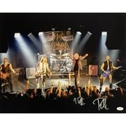 Joe Elliott & Phil Collen Autographed 16x20 Def Leppard Band Photo - JSA Certified - Perfect for Rock Music Fans & Collectors - Great for Home Decor, Man Cave, or Gift for Music Lovers