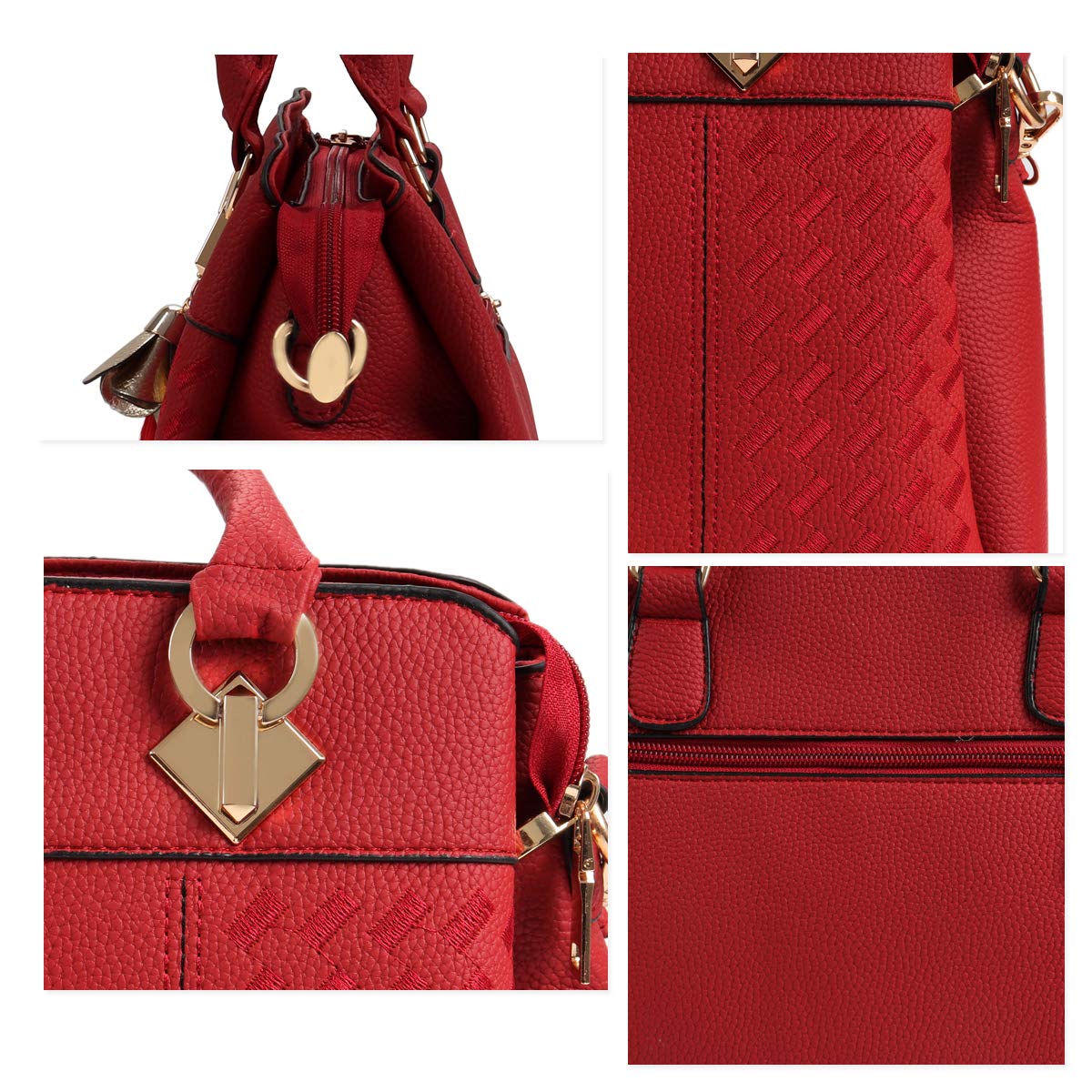 Poxas Women's Crossbody Bag with Top Handle - Stylish Shoulder Purse & Wallet for Everyday Use, Travel, and Work