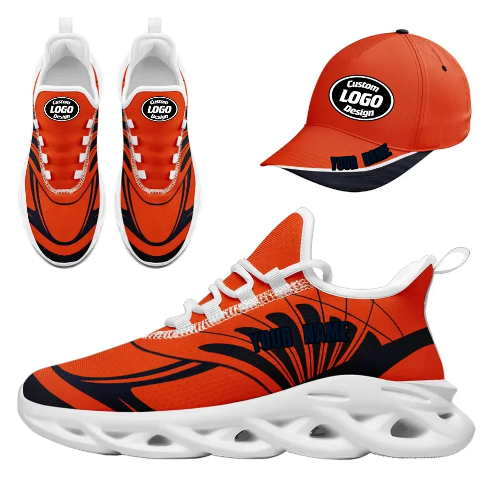 Custom Maxsoul Sneakers & Hat Combo Set - Personalized Athletic Shoes & Apparel for Gifts, Brand Promotions, Fan Festivals & Special Events - Perfect for Sports Enthusiasts, Streetwear Fashion & Corporate Giveaways
