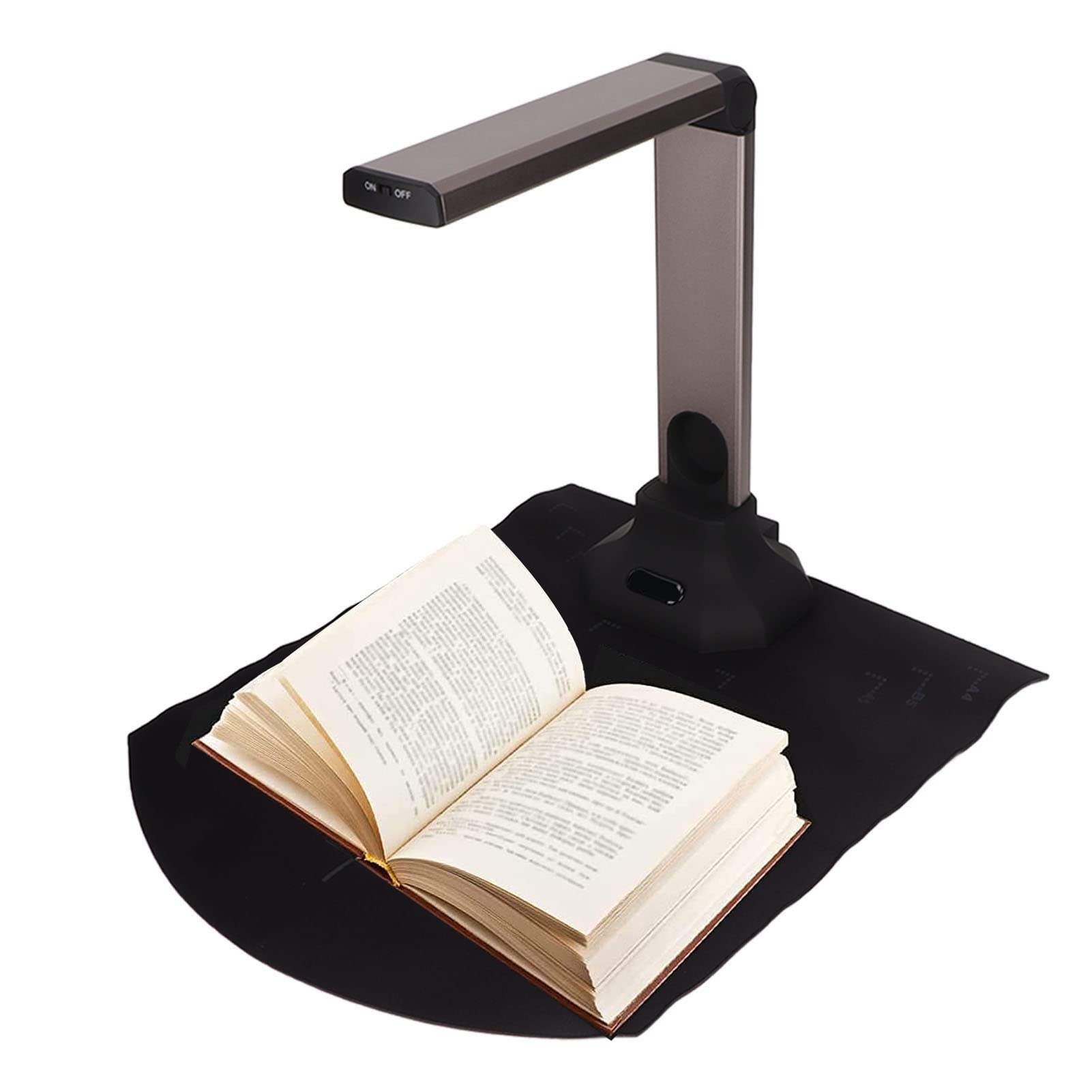 15MP HD A4 Auto-Focus USB Document Scanner with Multi-Language OCR - Compatible with Windows | Perfect for Scanning Books, Files, Notes & Pictures at Home or Office