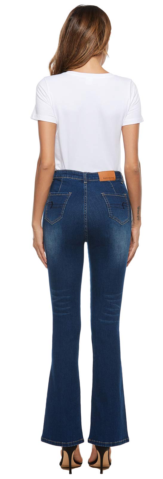 AvaCostume Women's High Rise Stretch Bootcut Jeans - Comfortable & Flattering Denim Pants for Casual Wear, Work & Night Out