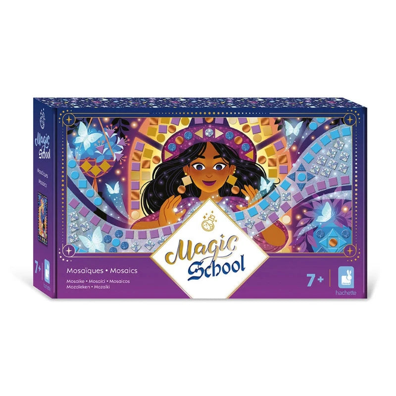 Magic School Mosaic Tiles - DIY Art Craft Kit for Kids & Adults - Perfect for Classroom Projects & Home Decor