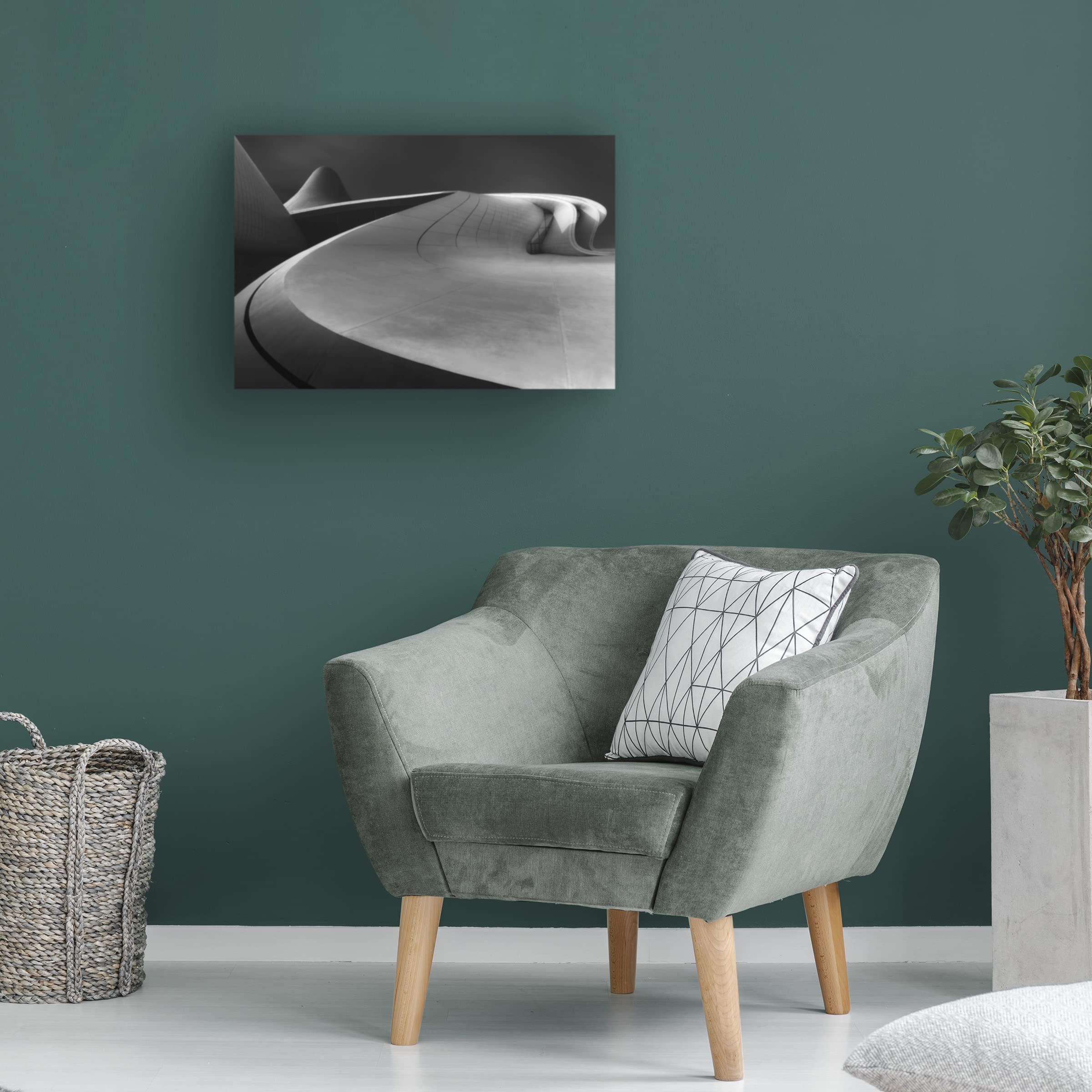 Trademark Fine Art 'Light Games' Canvas Wall Art by Olavo Azevedo - Modern Abstract Painting for Living Room, Bedroom & Office Decor