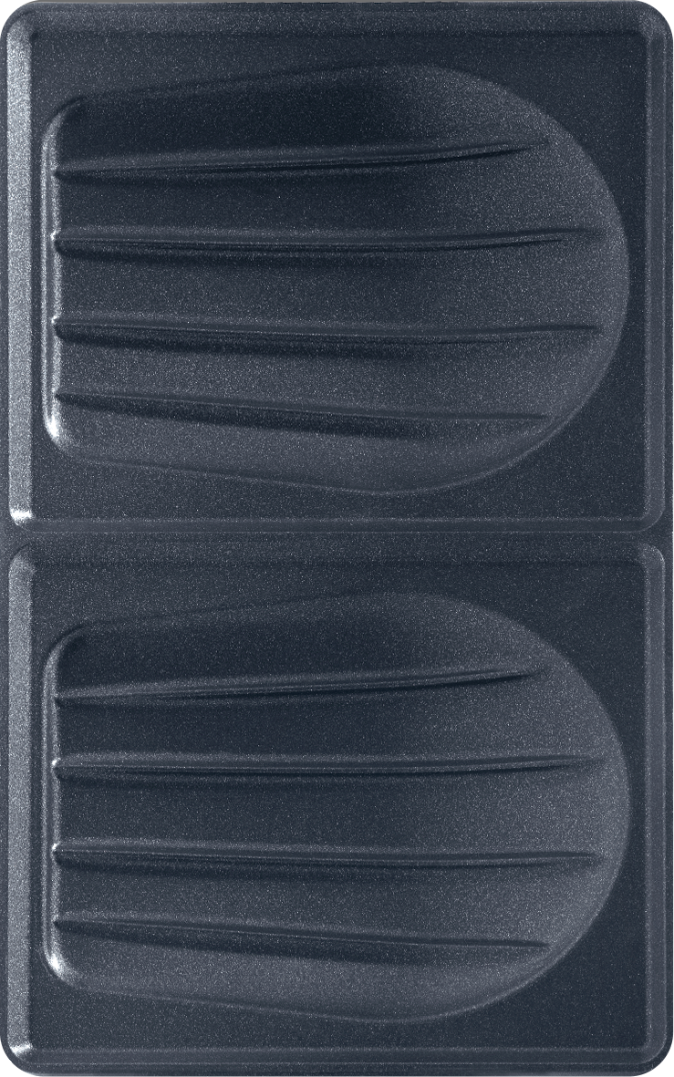 Tefal Snack Collection Accessory Plates for Croque Monsieur & Toasted Sandwiches - XA8001 | Perfect for Breakfast, Snacks & Quick Meals