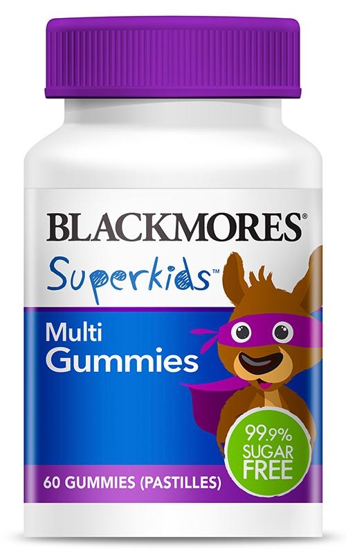 Blackmores Superkids Multi Gummies - Kids Multivitamin Supplement with Essential Vitamins & Minerals for Immune Support & Growth - Perfect for Picky Eaters & Active Children