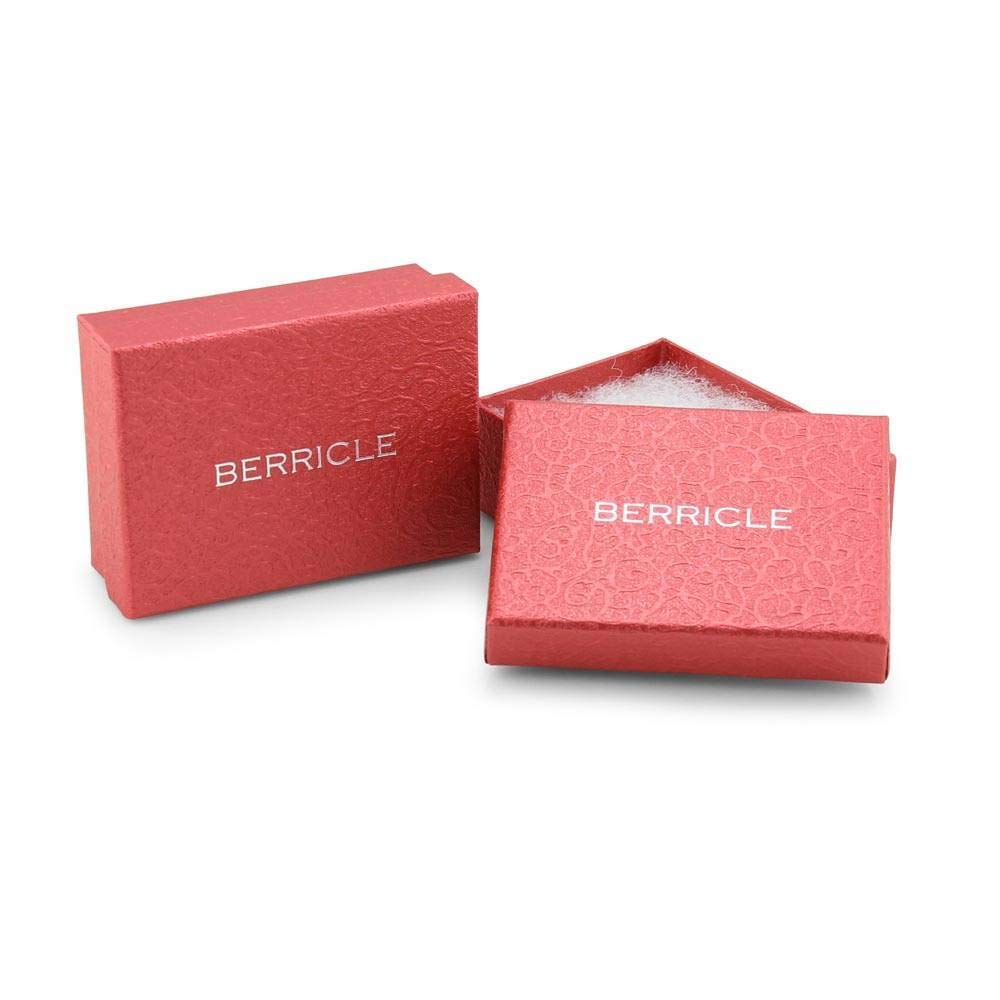 BERRICLE Sterling Silver Dome Huggie Hoop Earrings for Women - Rhodium Plated & Gold Flashed Fashion Jewelry (2 Pairs) | Perfect for Everyday Wear, Parties & Gifts