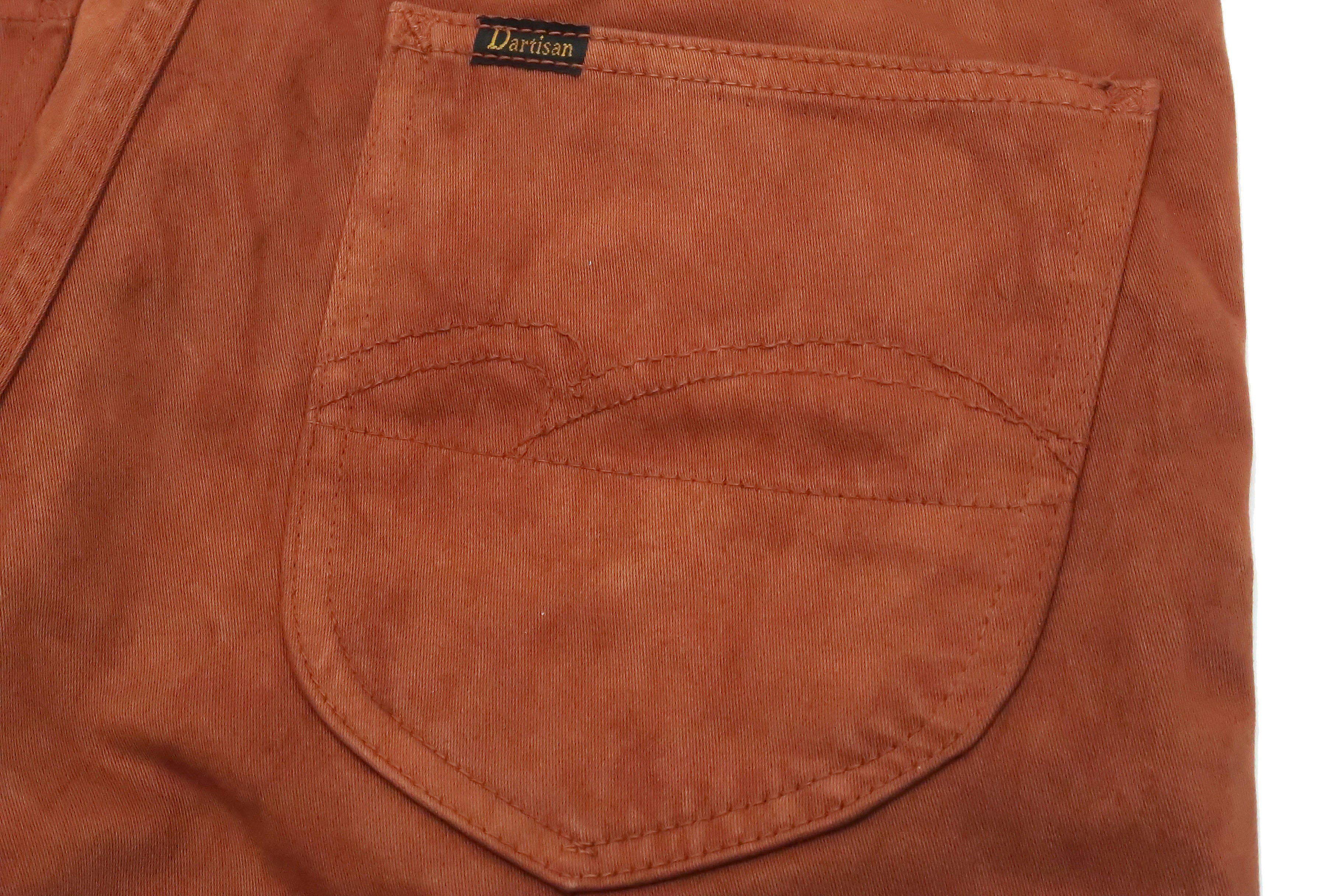 Studio D'artisan Men's Slim Tapered Amami Dorozome EASTERNER Cotton Sateen Jeans - 1852 DORO Brown Natural Mud Dye | Casual Wear, Office Pants & Street Style Fashion
