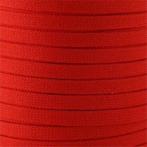 Flat Tubular Athletic Shoelaces - Custom Length with Tip - Orange (1 Pair Pack) - Perfect for Running, Basketball & Sneakers