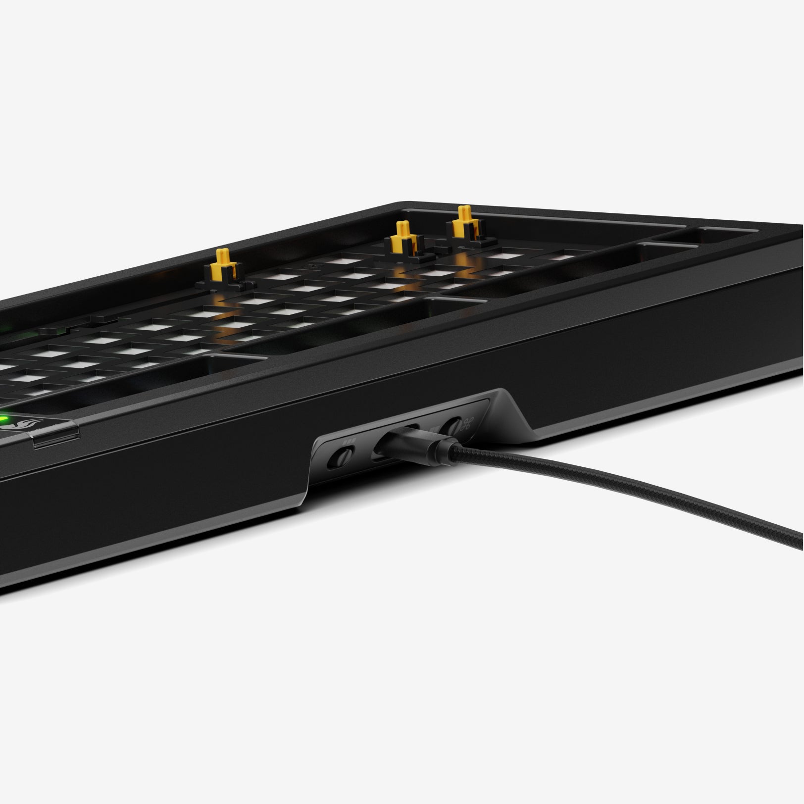GMMK 3 PRO 60% Hot-Swappable Mechanical Gaming Keyboard Barebones Kit - Compact RGB Backlit for PC/Mac, Perfect for Esports & Typing Enthusiasts