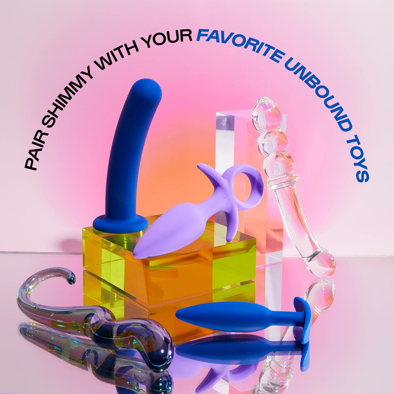 Body-Safe Silicone Sensation Device for Pleasure & Intimacy - Perfect for Couples & Solo Play - Unbound Shimmy