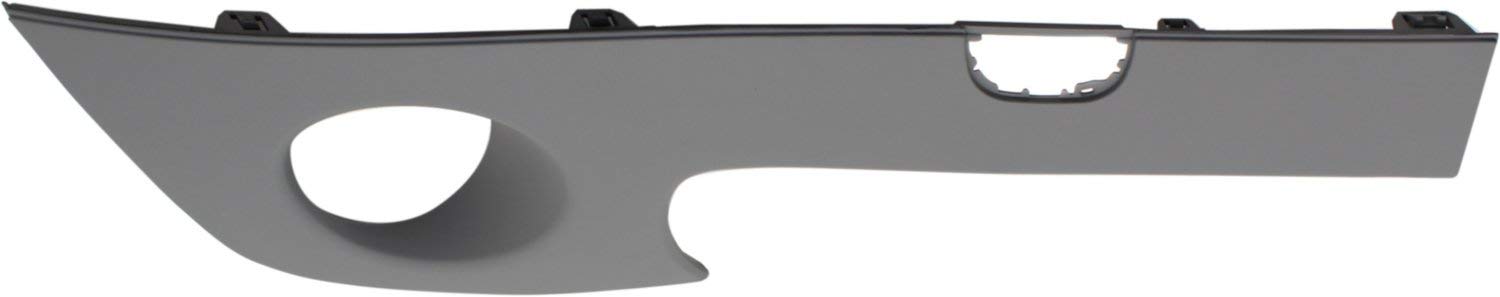 Garage-Pro Front Bumper Trim Compatible with 2007-2010 Mini Cooper - Outer Primed Base Model (Convertible 09-10/HB/Wagon) - Passenger & Driver Side Replacement Part - Perfect for Car Repair & Customization