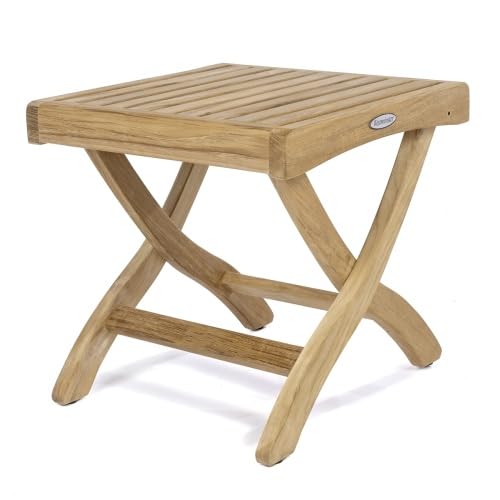 Barbuda Ottoman with Storage - Modern Side Table for Living Room, Bedroom, or Office - Multi-Functional Footrest, Coffee Table, and Extra Seating