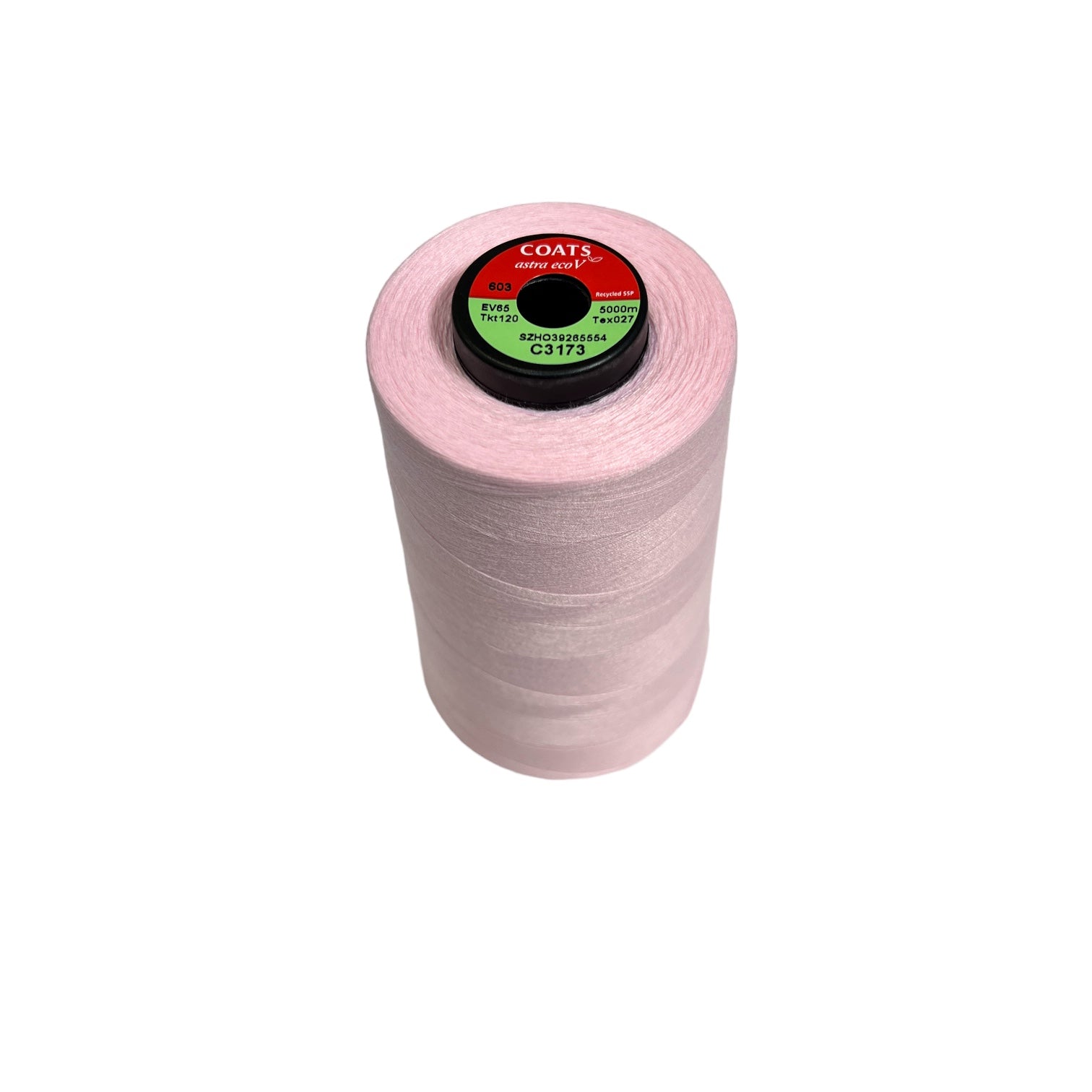 Eco-Friendly Astra EcoVerde 120 Recycled Polyester Thread - 5000m Cones for Sewing, Quilting & Crafting | Sustainable Sewing Supplies for Eco-Conscious Makers