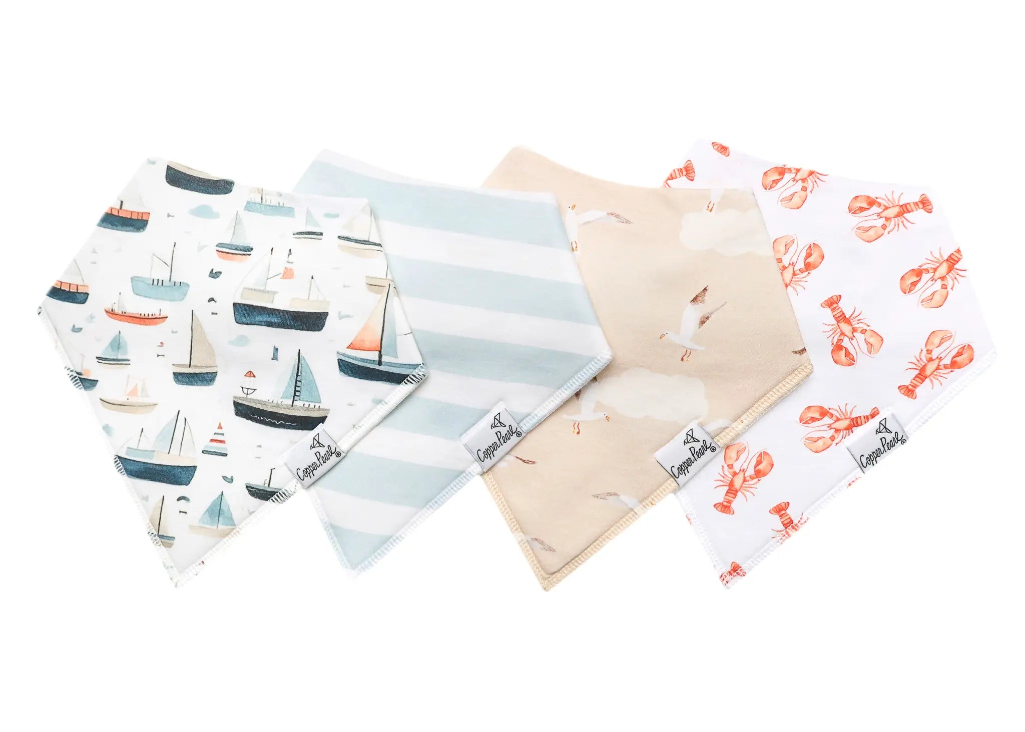 Soft Organic Cotton Baby Bandana Bibs - 3 Pack Drool Bibs for Newborns & Infants - Cute & Absorbent for Feeding, Teething, and Everyday Use