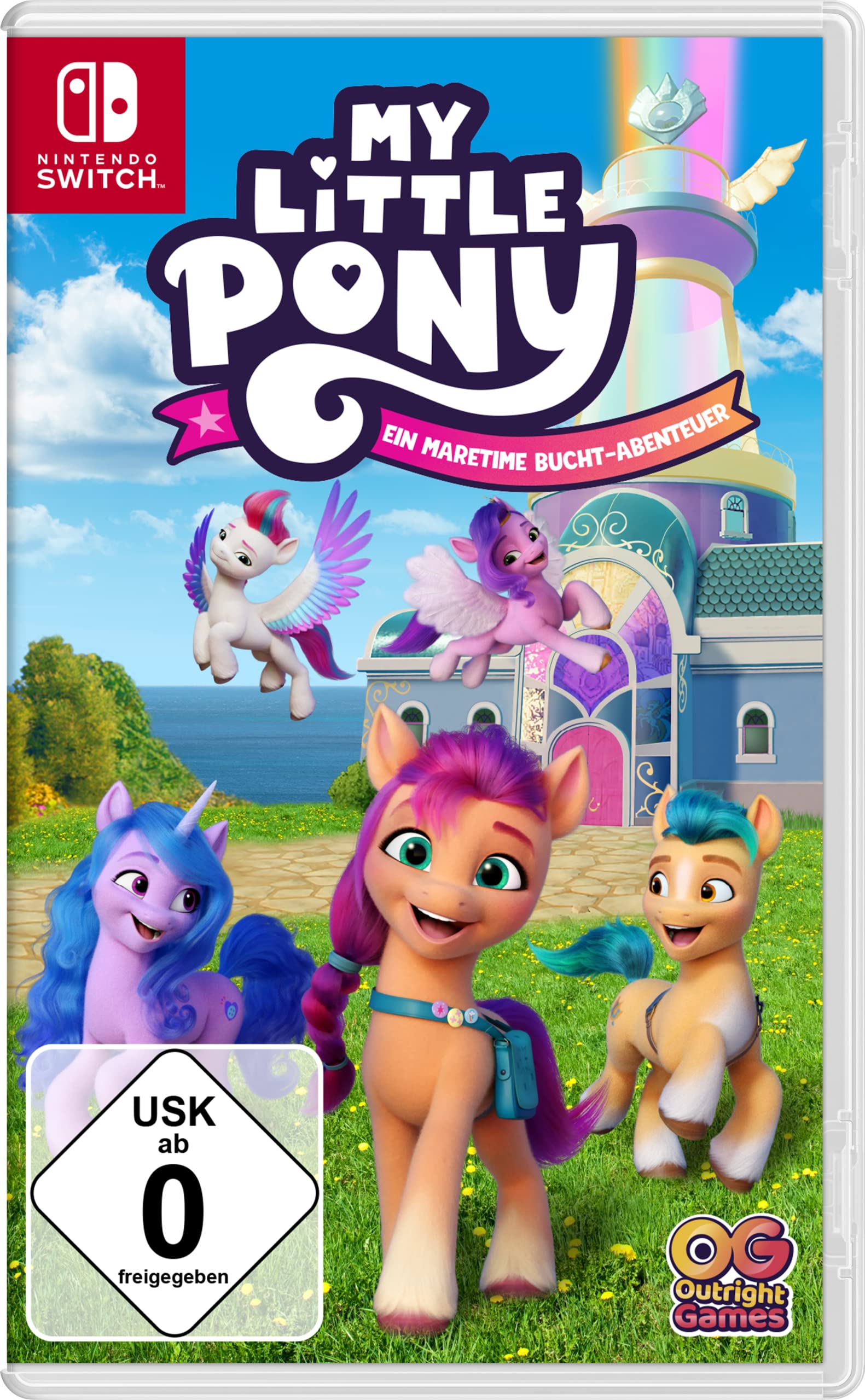 My Little Pony: A Maretime Bay Adventure - Nintendo Switch Game | Family-Friendly Equestrian RPG | Perfect for Kids' Birthday Gifts & Family Game Nights