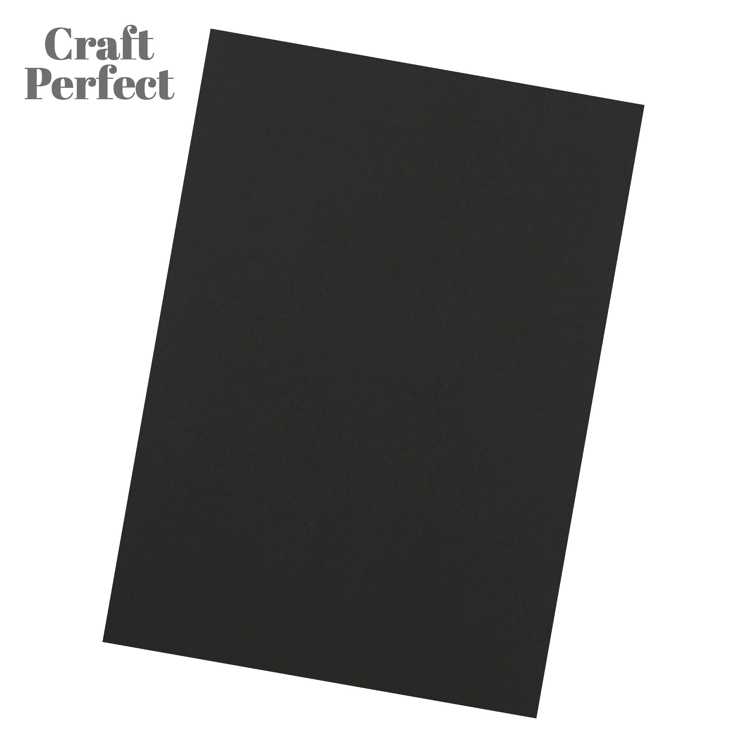 8-Pack Smooth Black A4 Cardstock (9569E8) - Premium Quality for Scrapbooking, Card Making, and Craft Projects