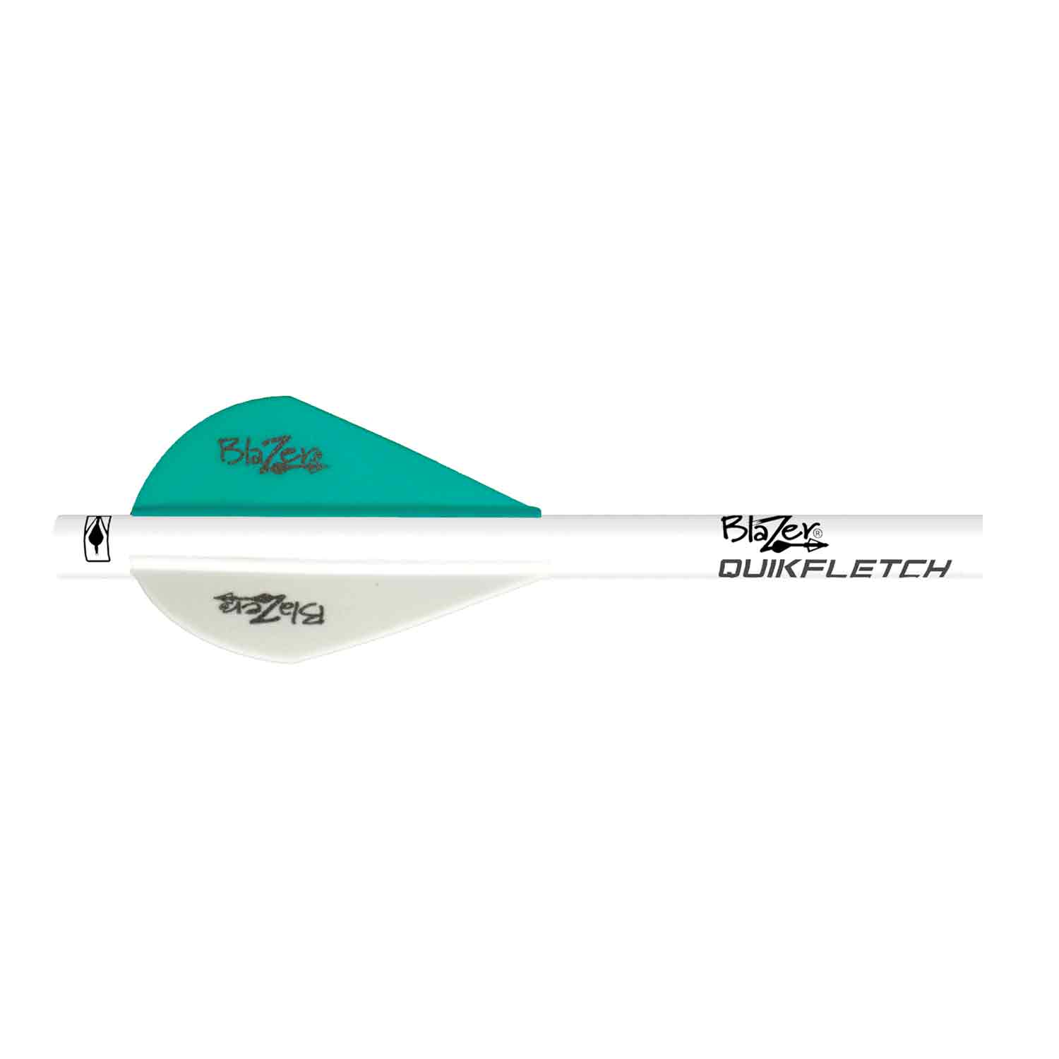 Bohning Blazer Quikfletch Archery Vanes - High-Performance Arrow Fletching for Hunting & Target Shooting | Perfect for Bowhunting and 3D Archery Competitions