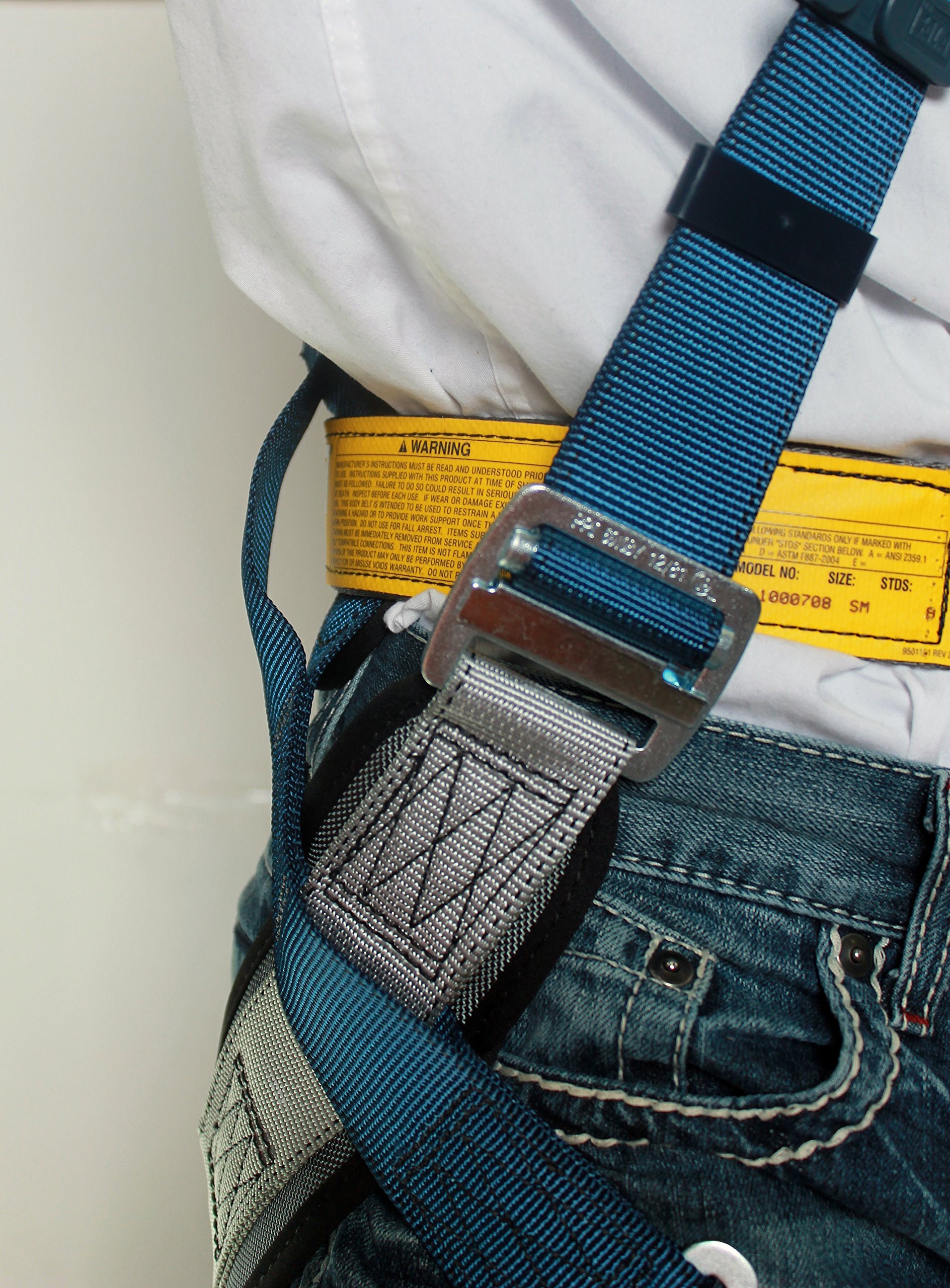 DBI-SALA ExoFit Full Body Fall Protection Harness - OSHA Compliant Safety Harness for Construction, Roofing & Industrial Work - Durable Comfortable Work Harness for Height Safety