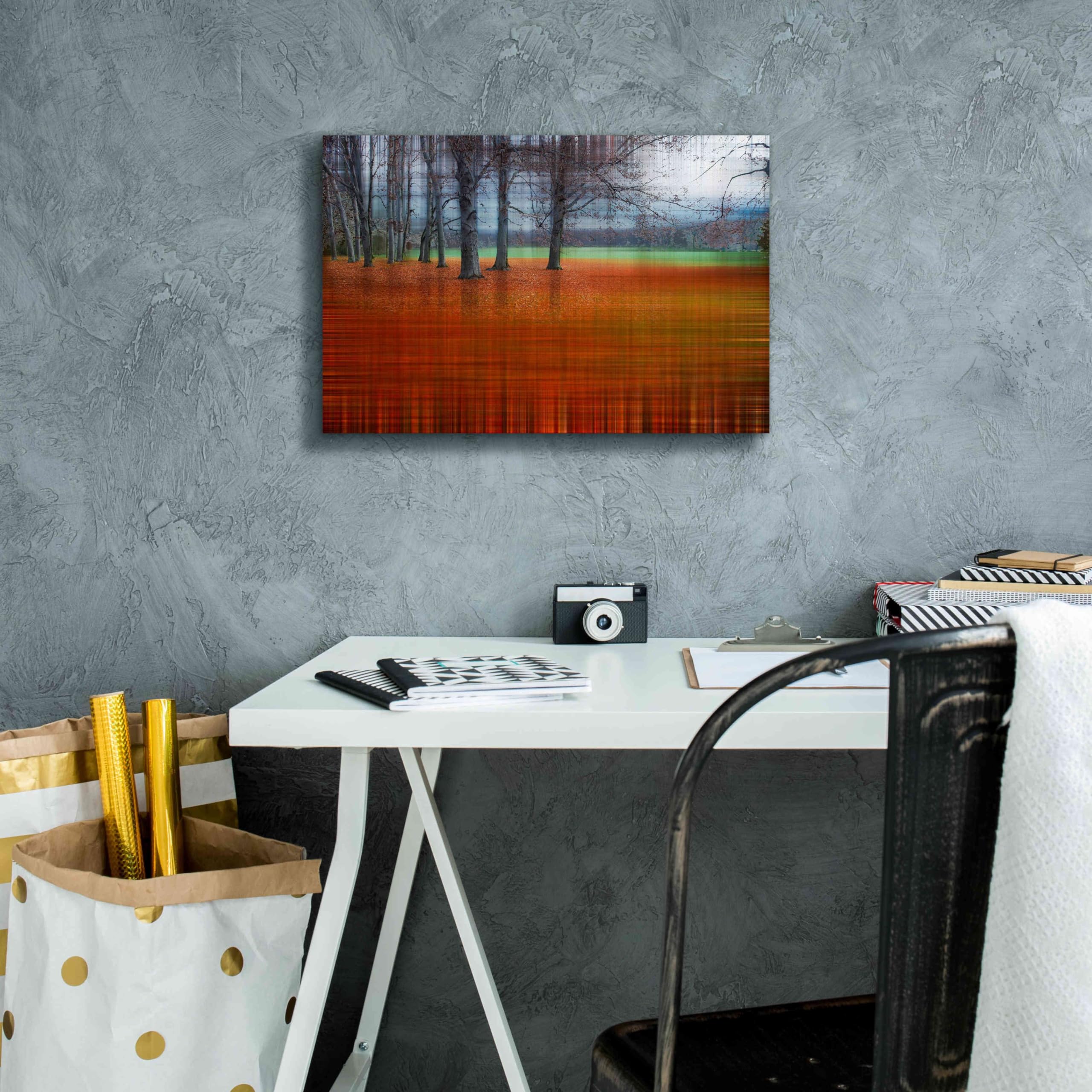 Abstract Autumn by Hannes Cmarits - Premium Giclee Canvas Wall Art Print 18x12 Inches - Modern Home Decor for Living Room, Bedroom & Office