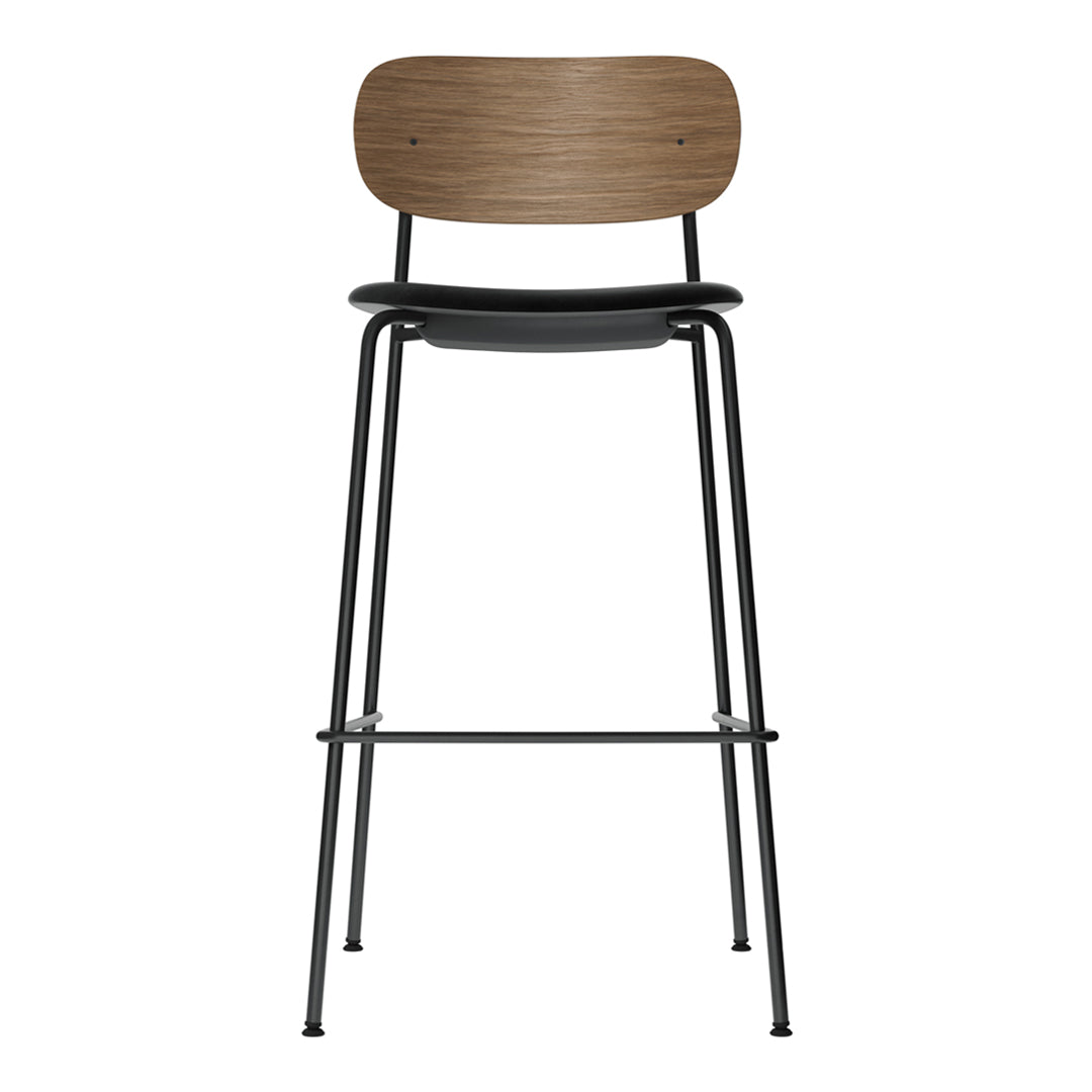 Co Bar Chair with Upholstered Seat - Modern Counter Height Stool for Kitchen Island, Bar, and Dining Room - Comfortable & Stylish Seating Solution