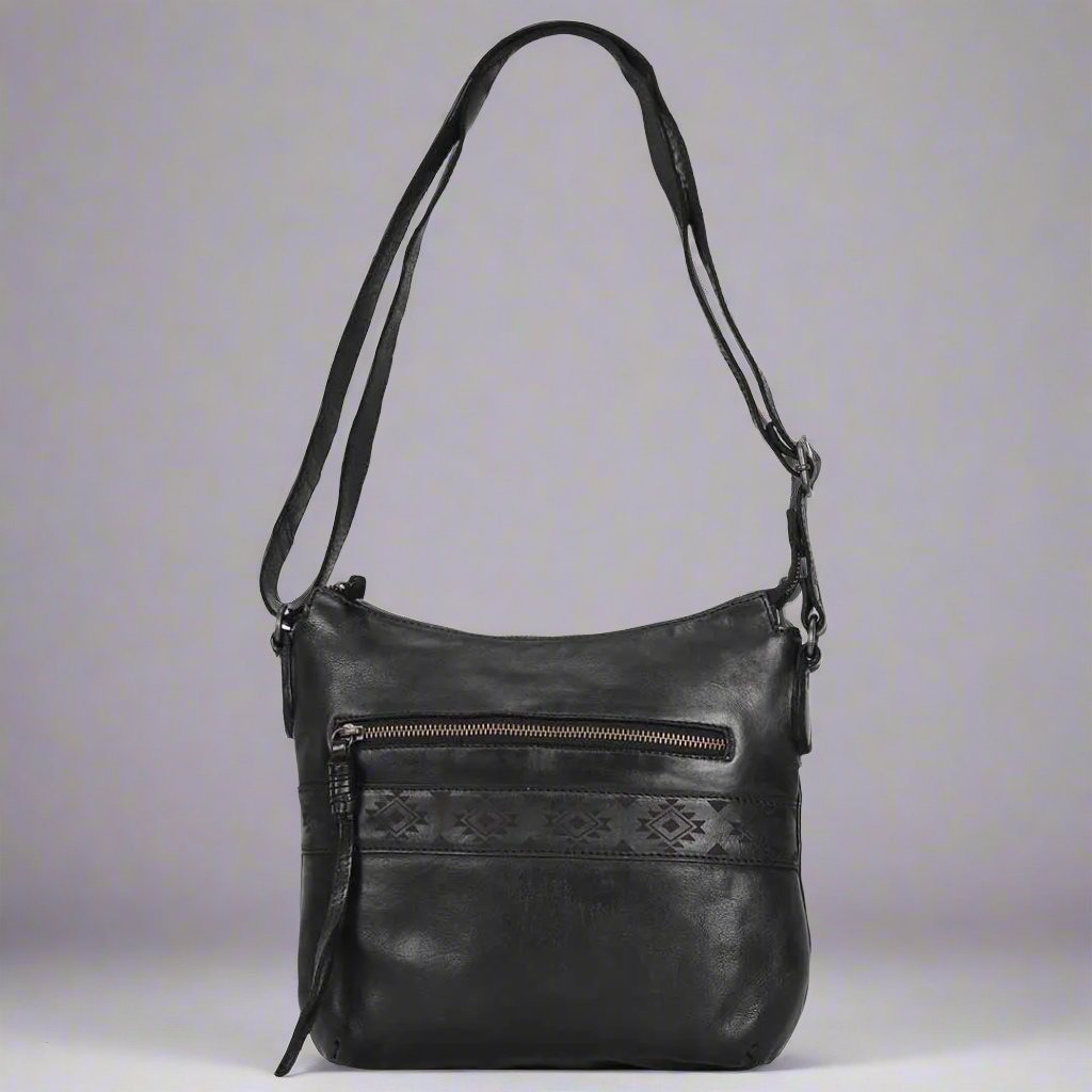 Stylish MET Crossbody Bag with Aztec Pattern - Perfect for Travel, Shopping & Everyday Use