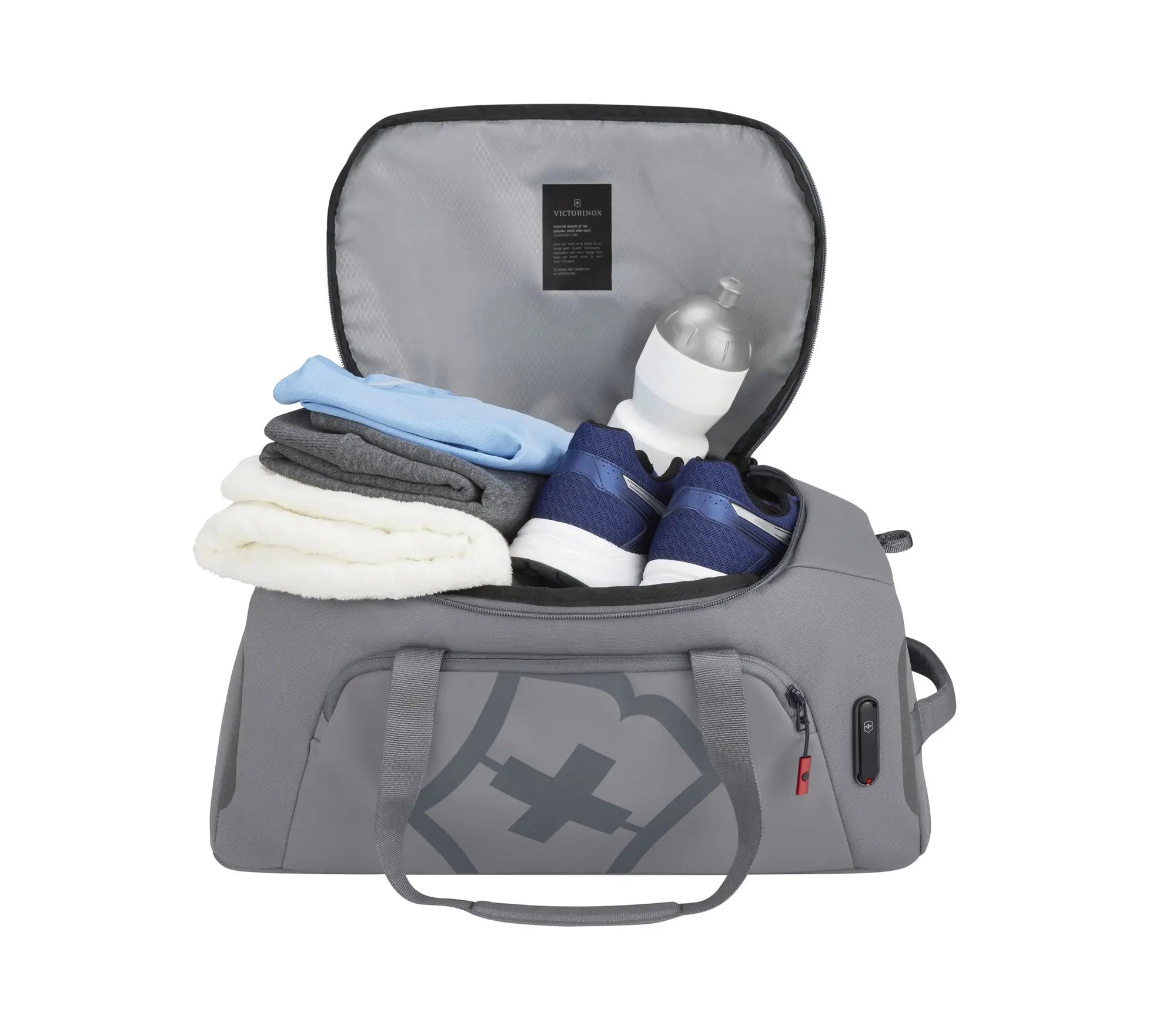 Victorinox Touring 2.0 Small Sports Duffel Bag - Lightweight Travel Gym Bag for Men & Women - Perfect for Workouts, Weekend Trips & Sports Gear Storage