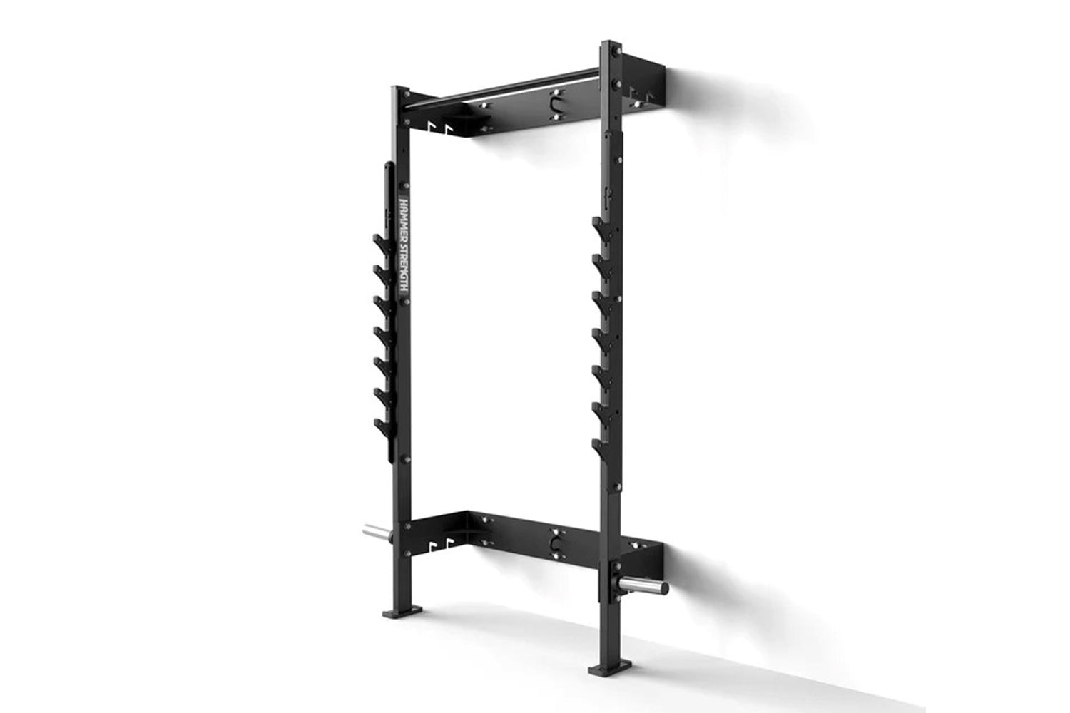 Hammer Strength Home Squat Rack - Heavy Duty Power Cage for Weightlifting & Strength Training - Perfect for Home Gym & CrossFit Workouts