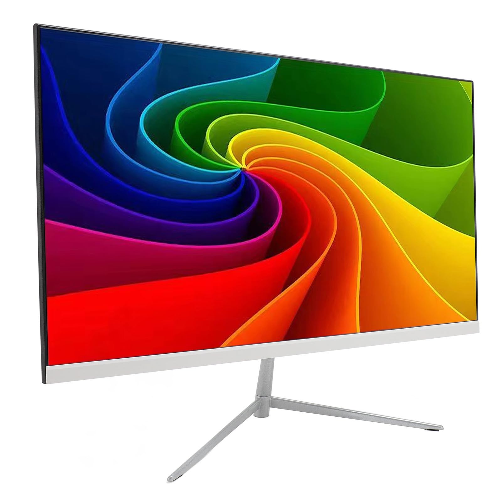 Bewinner 24 Inch IPS FHD 1920x1080 Gaming Monitor with 75Hz Refresh Rate, 1ms MBR, LED Backlight - Perfect for PC Gaming, Home Office, and Entertainment (US Plug)