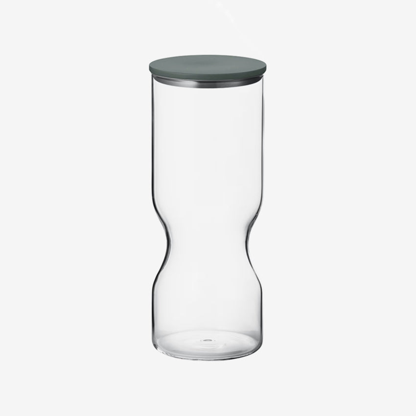 Georg Jensen Alfredo Canister - Premium Stainless Steel Kitchen Storage Container for Coffee, Tea & Dry Goods | Modern Home & Office Organization Solution