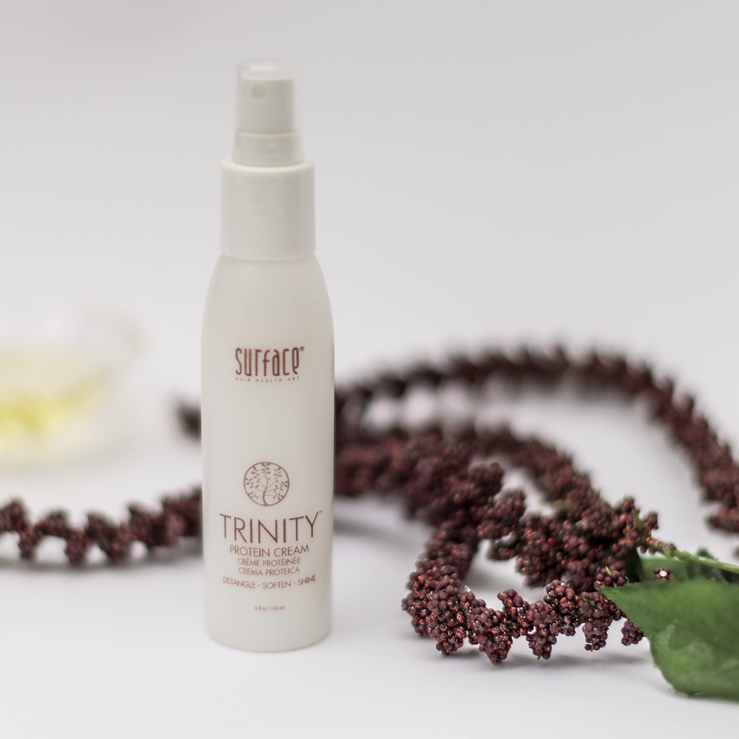 Surface Hair Trinity Protein Cream - Deep Conditioning Treatment for Damaged Hair - Perfect for Salon-Quality Hair Repair at Home