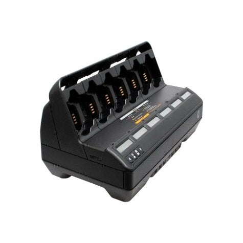 Motorola PMPN4591 IMPRES 2 Multi-Unit Fast Charger for Walkie Talkies - Perfect for Business, Security & Outdoor Communication