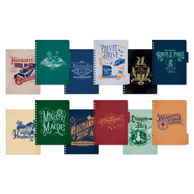 Harry Potter: Magical Places 12-Month Undated Planner - Perfect for School, Work & Gift Giving | Wizarding World Calendar for Planning & Organization