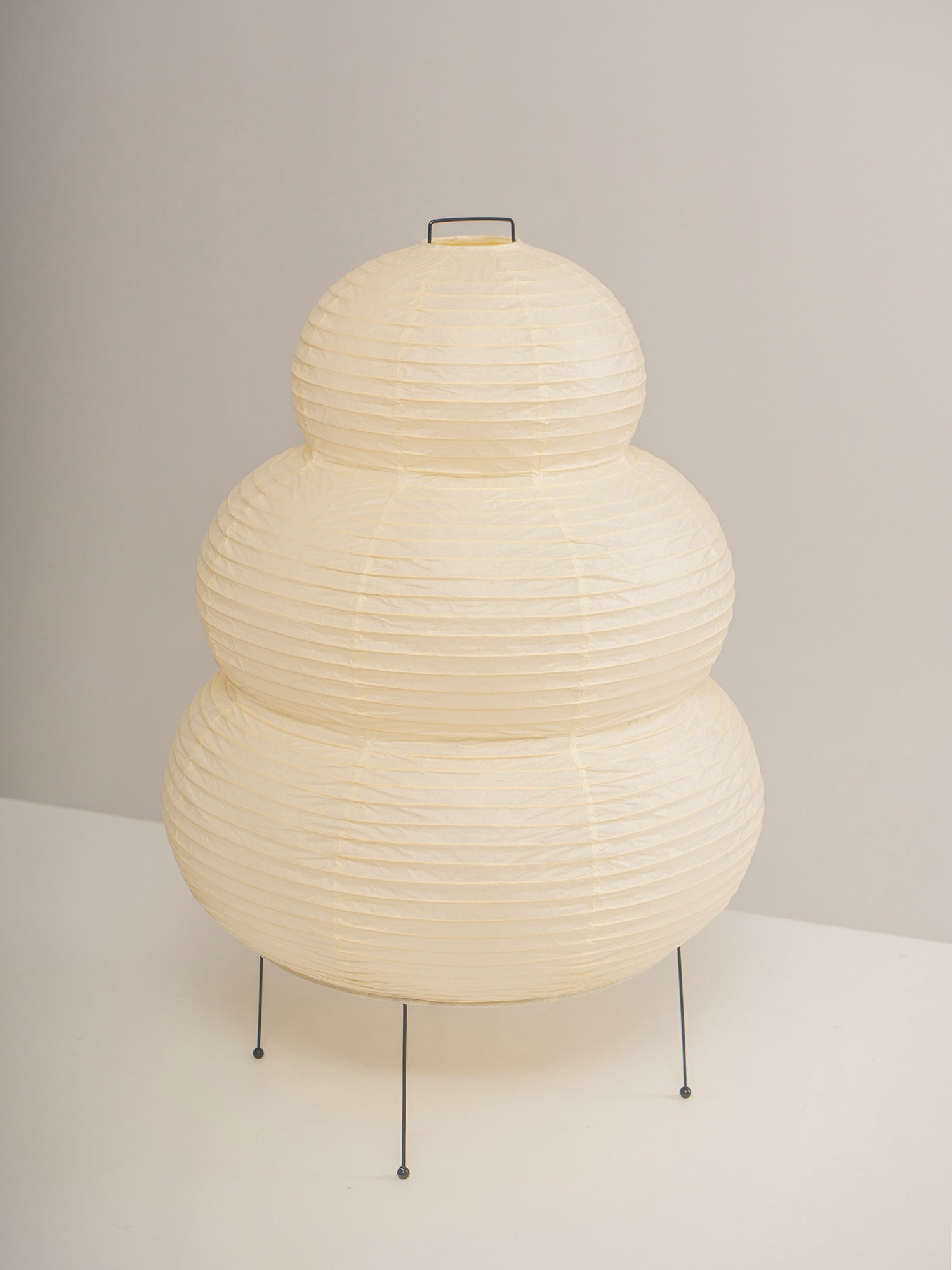 Japanese Akari Paper Table Lamp - Handmade Shoji Style Lighting for Bedroom, Living Room & Office - Warm Ambient Light for Relaxation & Decor