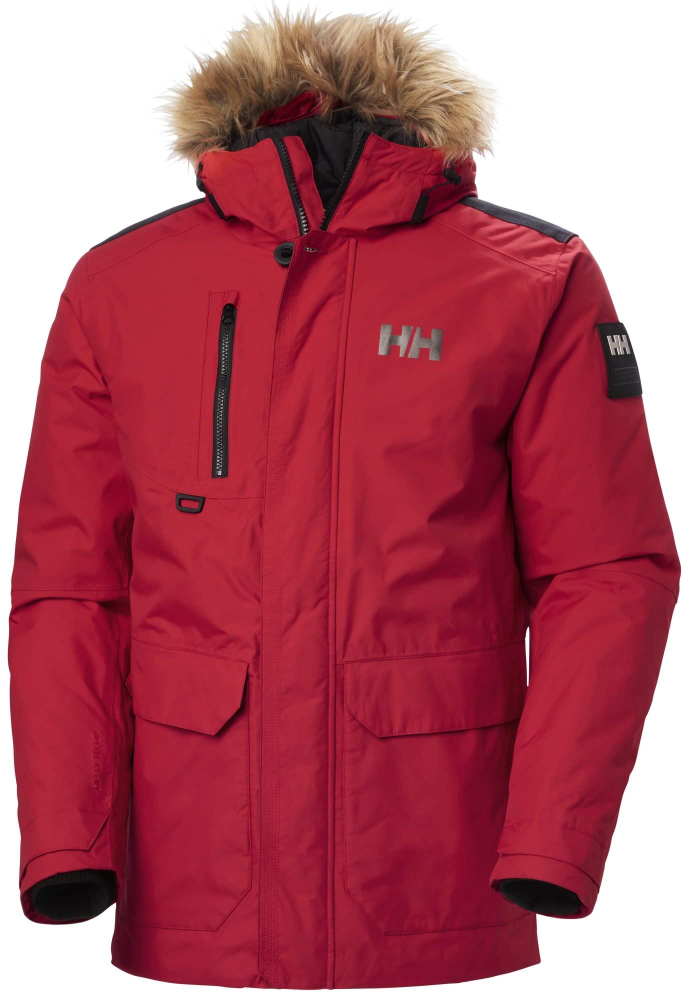 Helly-Hansen Men's Svalbard Hooded Waterproof Windproof Breathable Insulated Winter Parka Coat - Heavy Duty Cold Weather Jacket for Snowboarding, Skiing & Outdoor Adventures