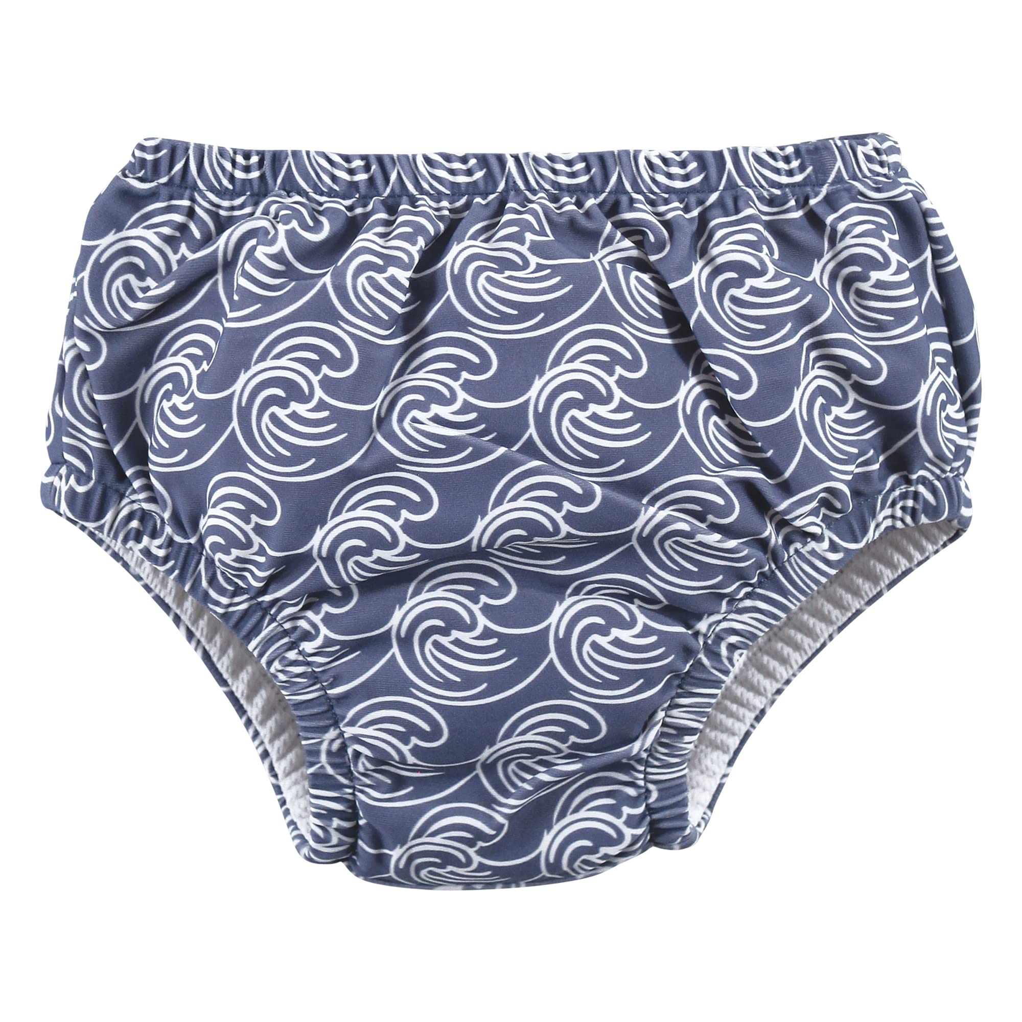 Hudson Baby Unisex Swim Diapers for Infants 6-12 Months - Tropical Print, Reusable & Quick-Dry for Pool, Beach & Water Play