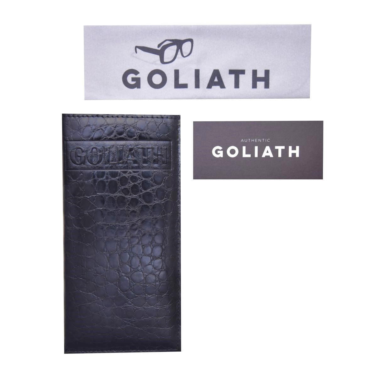 Luxury CAVIAR GOLIATH II CRYSTAL Sunglasses for Women & Men - Polarized UV Protection Fashion Shades - Perfect for Beach, Driving & Outdoor Activities