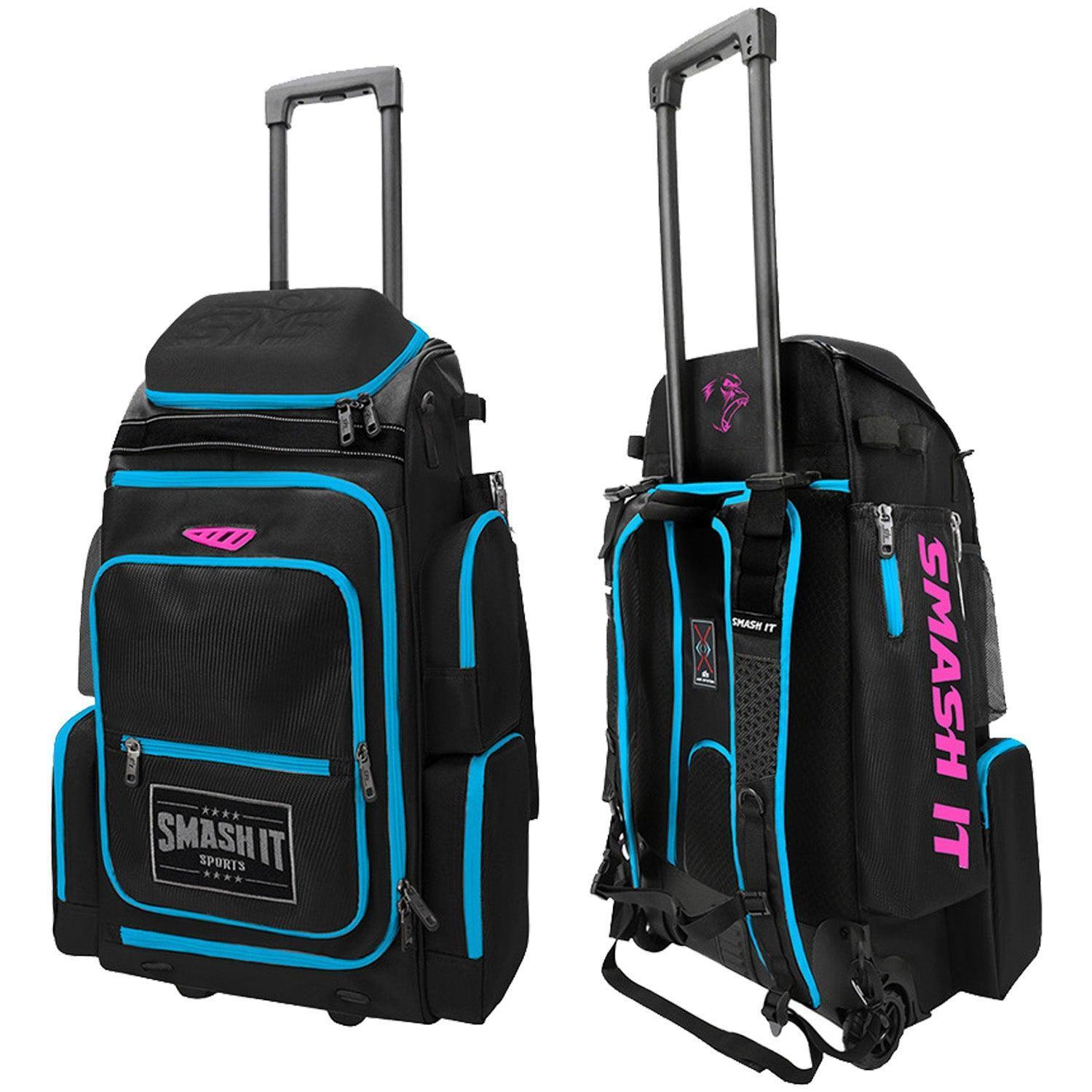 2025 Smash Ops Lil' Guerrilla Hybrid Roller/Bat Pack Bag - Durable Baseball & Softball Equipment for Travel & Practice - Perfect for Players, Coaches & Team Sports
