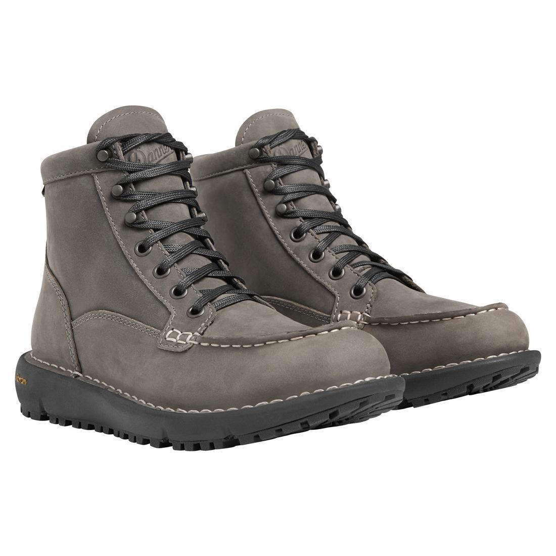 Women's Logger Moc 917 GTX Waterproof Hiking Boots in Charcoal - All-Terrain Outdoor Adventure & Winter Snow Boots for Women