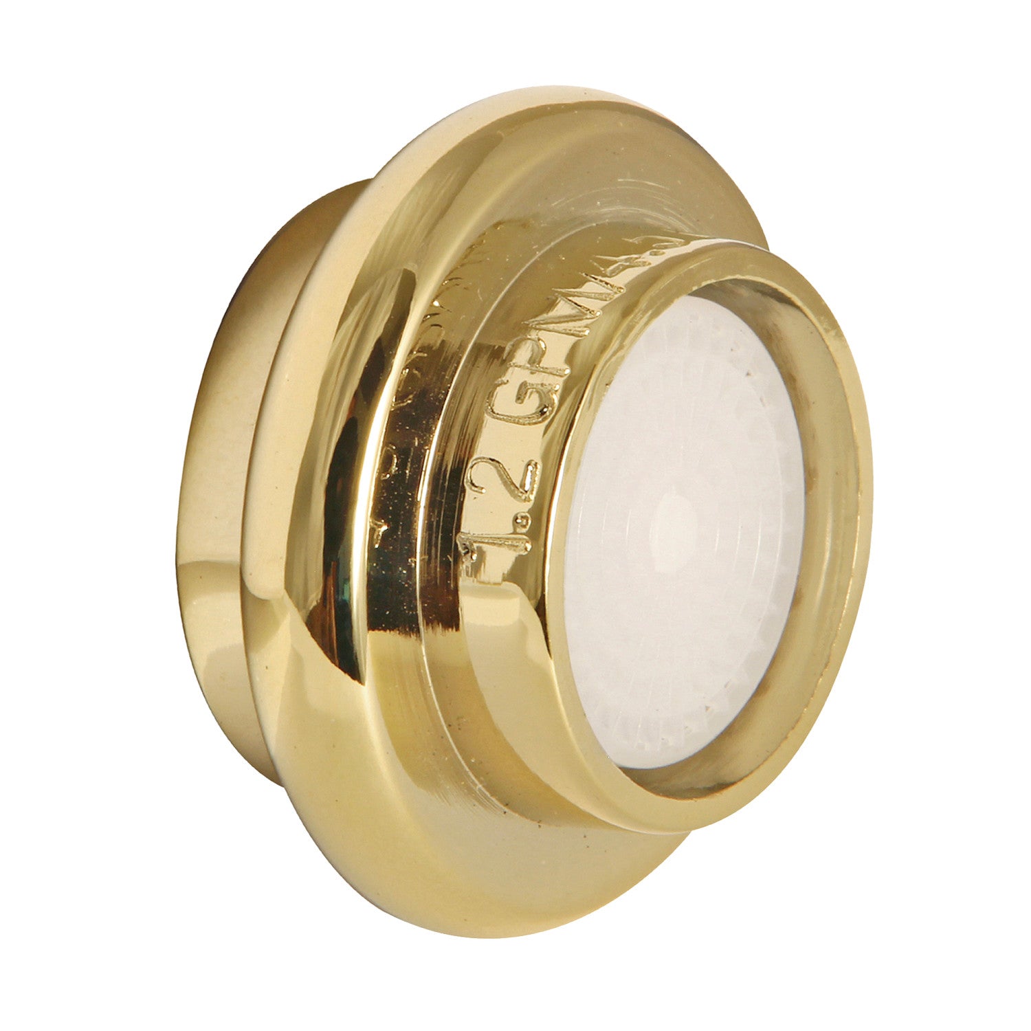 Cal Green Z12KSSA1992 1.2 GPM Brass Faucet Aerator - Polished Brass Finish for Bathroom & Kitchen Sink Water Saving