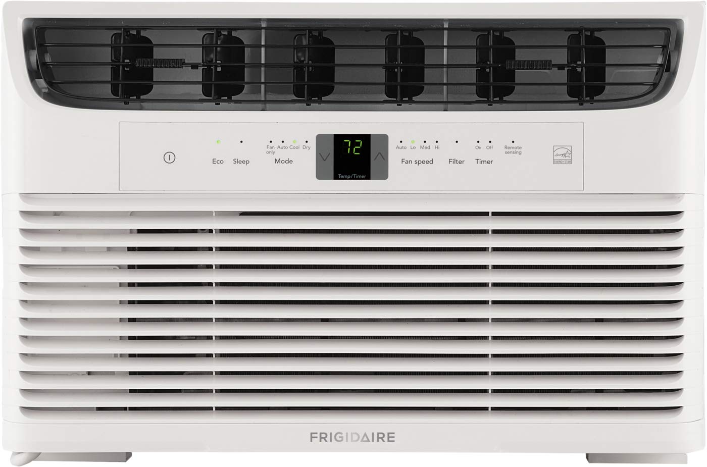 Frigidaire FFRE083WA1 8,000 BTU White Window-Mounted Air Conditioner - Cool Small Rooms Up to 350 Sq Ft - Perfect for Bedrooms, Offices & Apartments