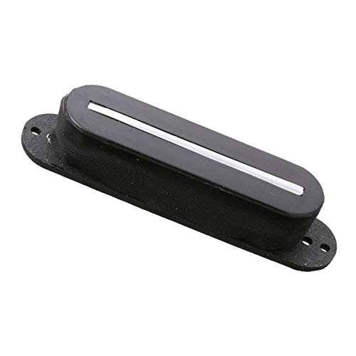 D DOLITY High Output Humbucker Pickup - Ceramic Bridge/Rail Electric Guitar Pickup for Heavy Metal & Rock - Black (Perfect for Stage Performances & Studio Recording)