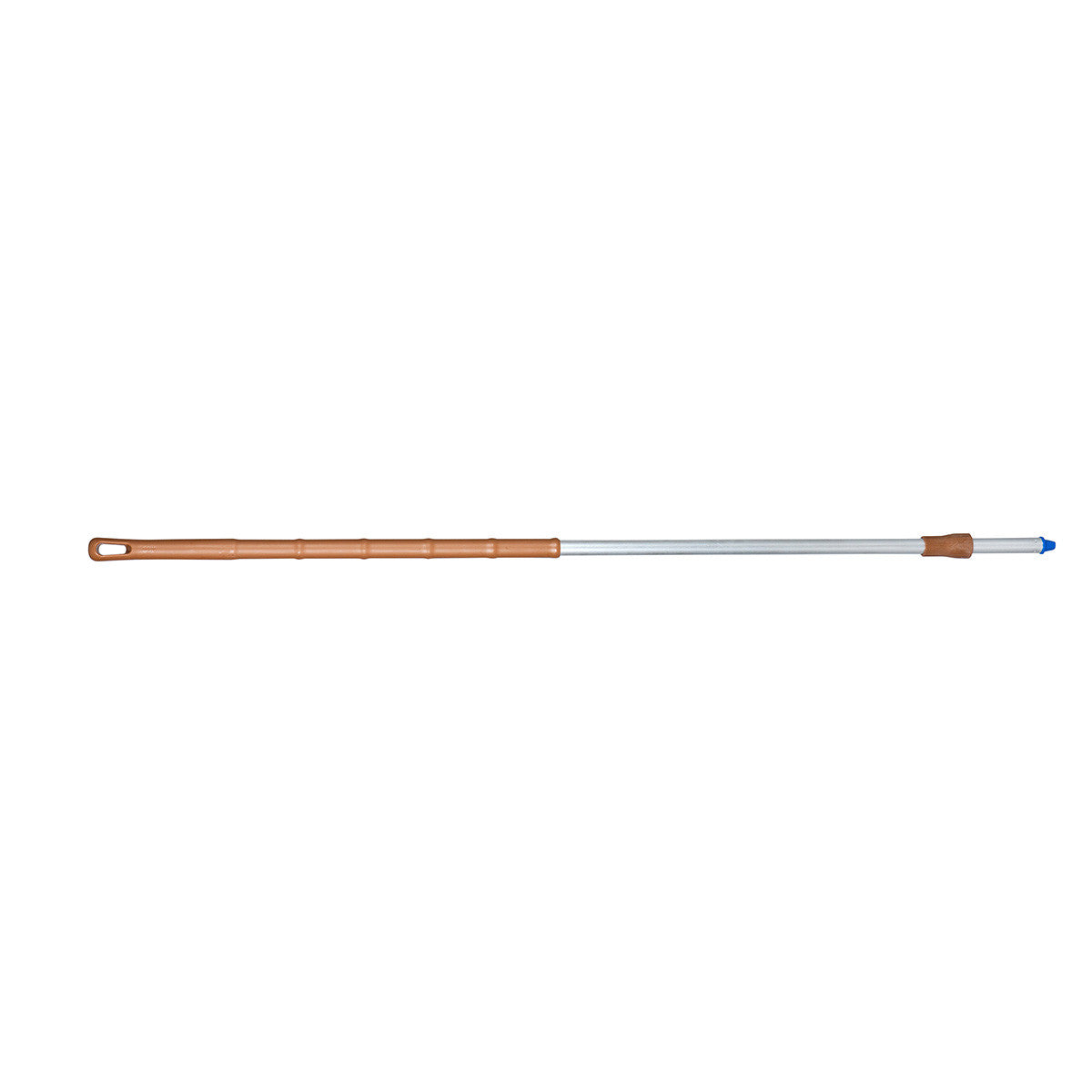 FBK 60-Inch Ergonomic Aluminum Rake Handle with Comfort Grip - Lightweight & Durable for Gardening, Yard Work, and Landscaping