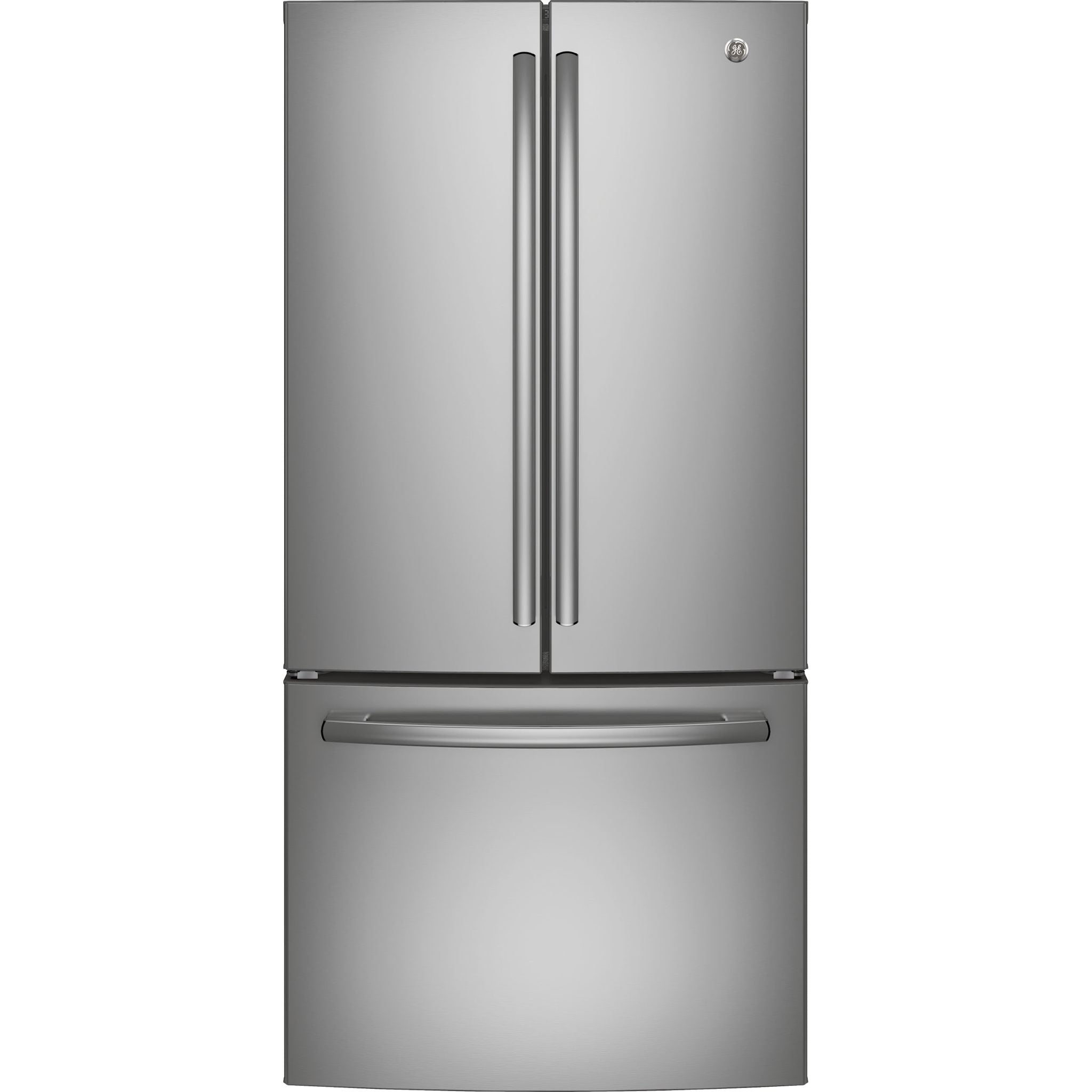 GE 24.8 Cu. Ft. French Door Refrigerator with Fingerprint Resistant Stainless Steel - GNE25DYRKFS | Energy Efficient Kitchen Appliance for Modern Homes & Restaurants