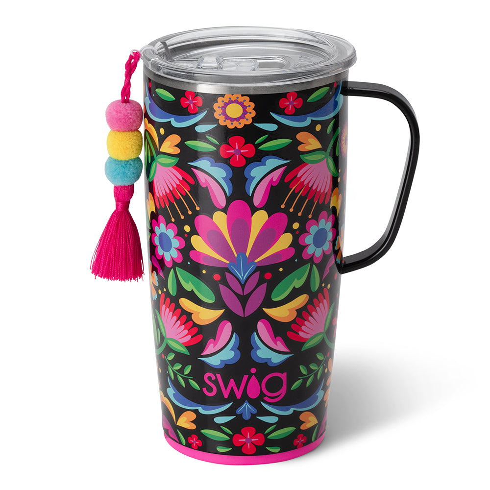 22oz Insulated Travel Mug - Leak Proof Stainless Steel Coffee Thermos for Hot & Cold Drinks - Perfect for Commuting, Camping & Outdoor Adventures
